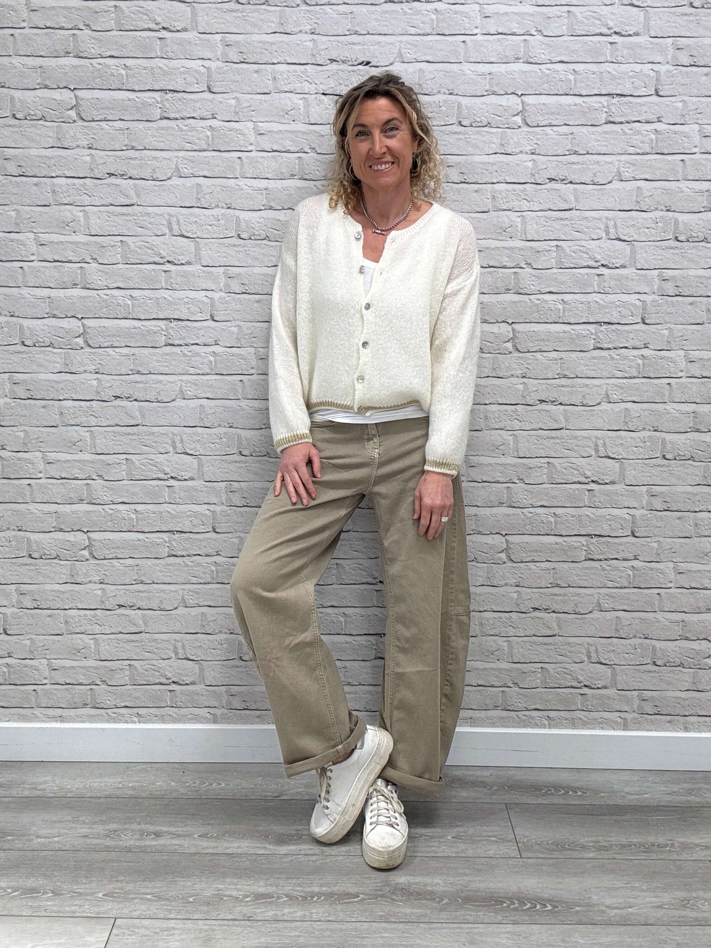 Carnaby Barrel Jeans | Stone