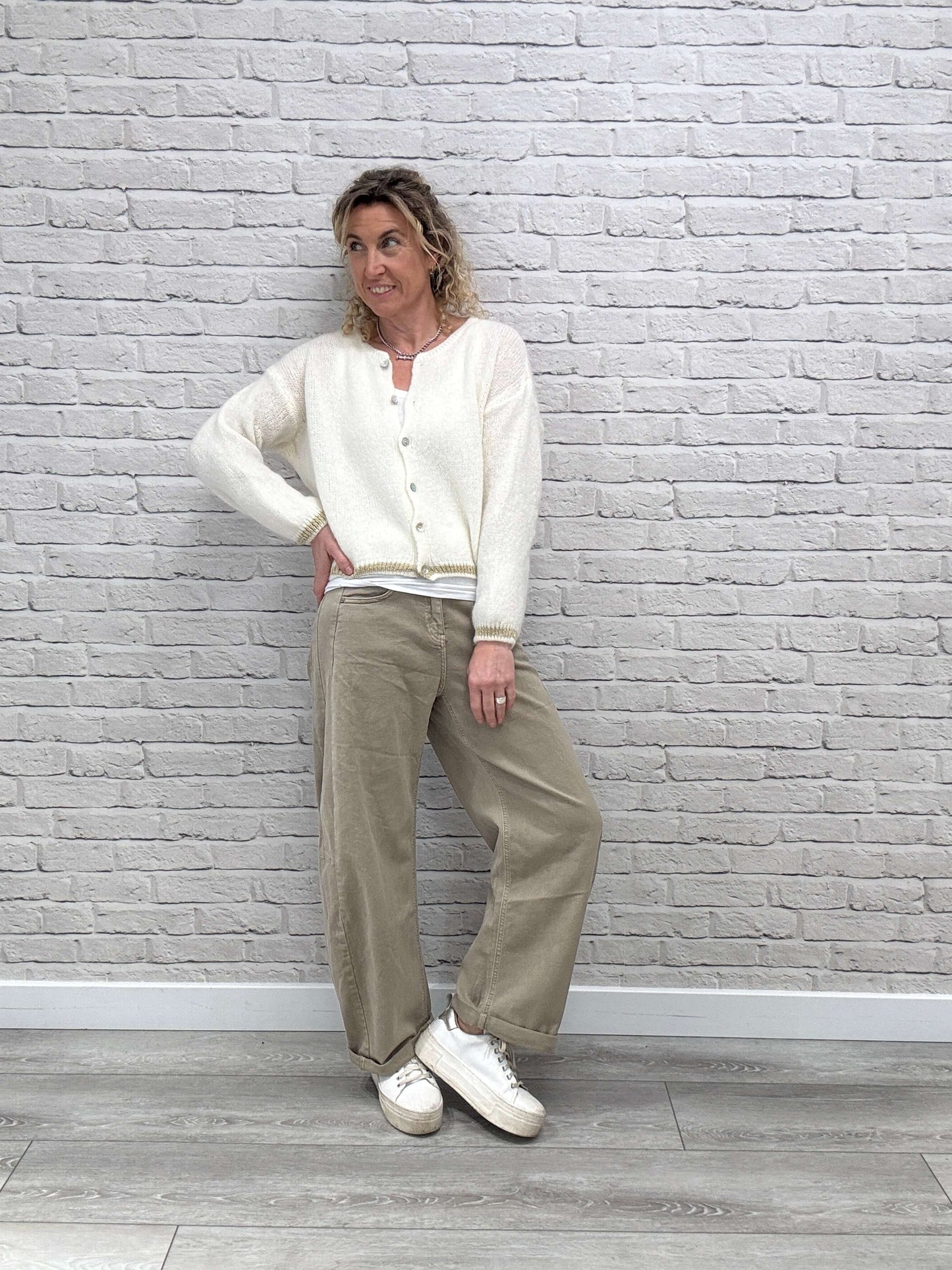 Carnaby Barrel Jeans | Stone