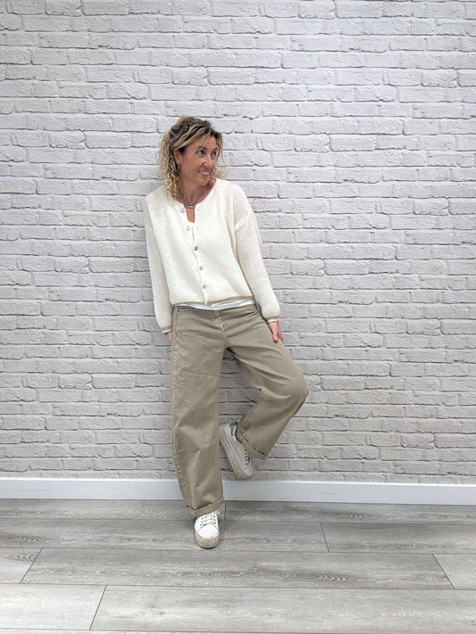 Carnaby Barrel Jeans | Stone