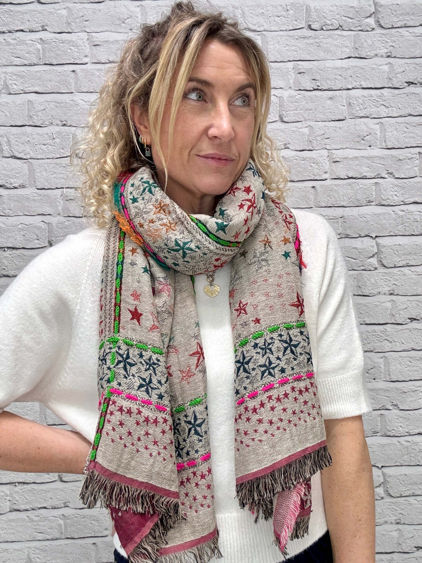 Stitch & Stars Scarf