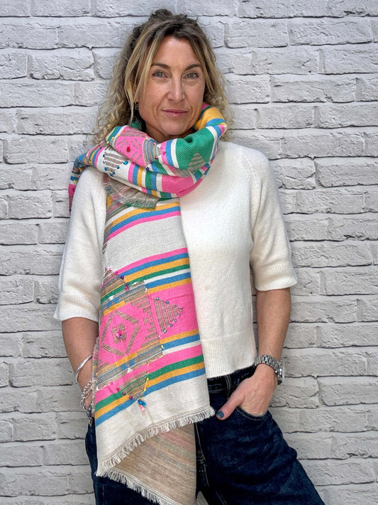 Fiesta Striped Scarf