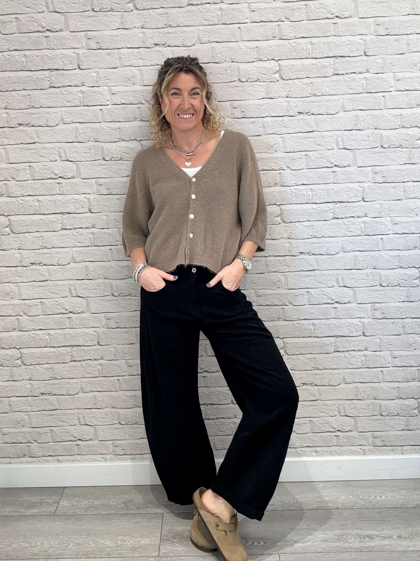 Carnaby Barrel Jeans | Black