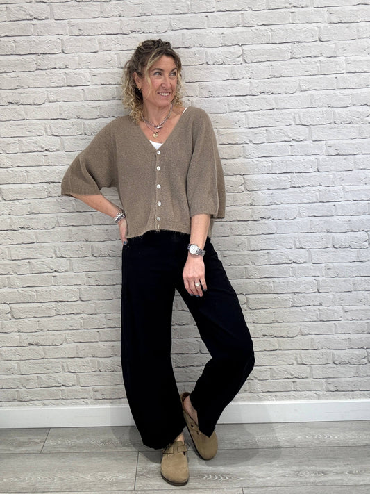 Milla Cardigan   | Mocha (NEW)