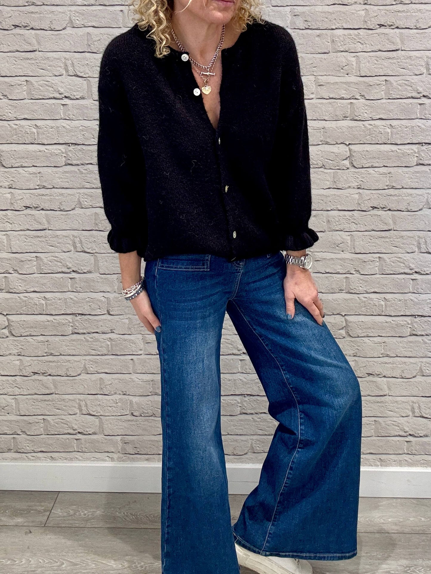 Melrose Cardigan | Black  (NEW)