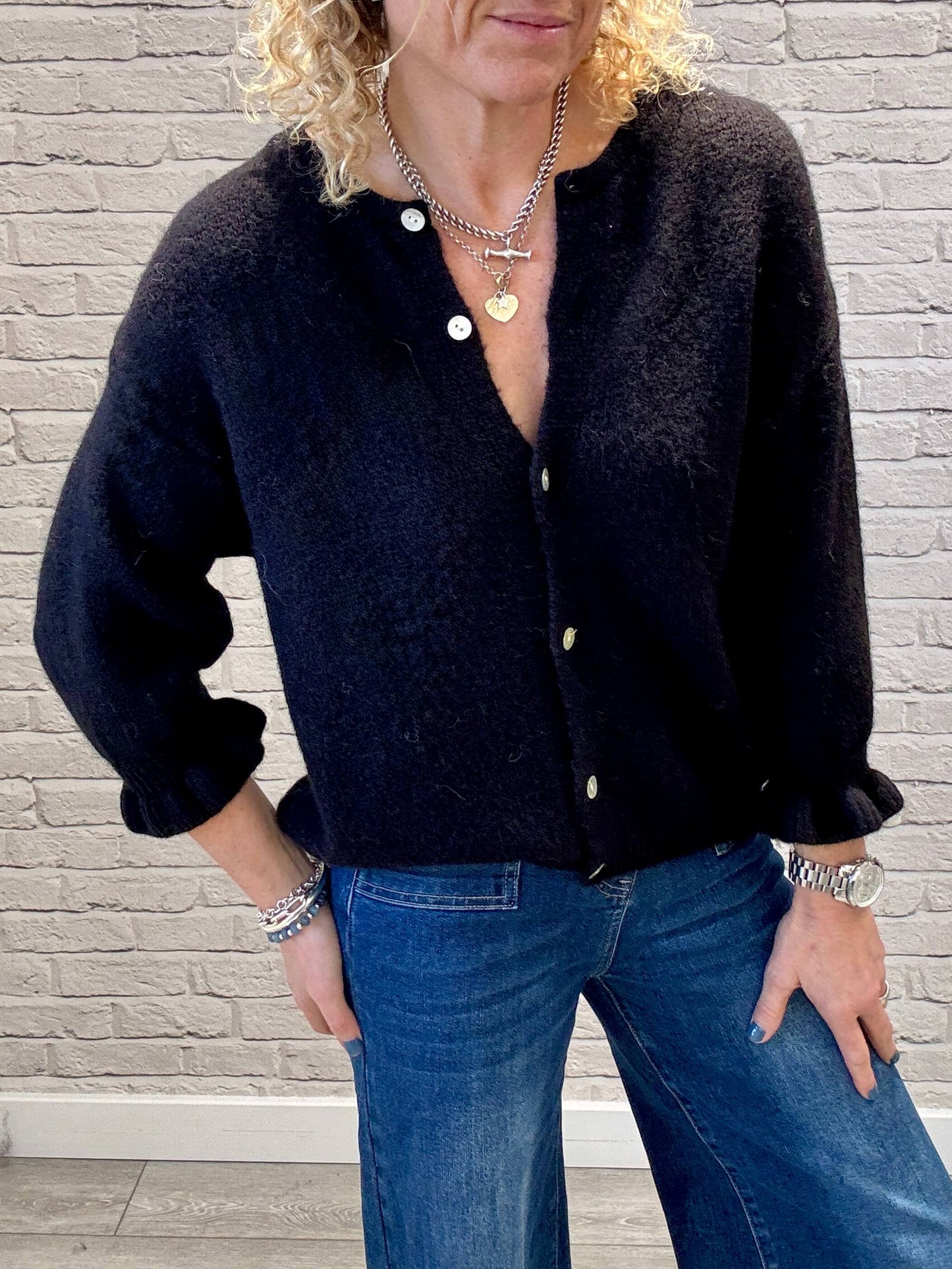 Melrose Cardigan | Black  (NEW)