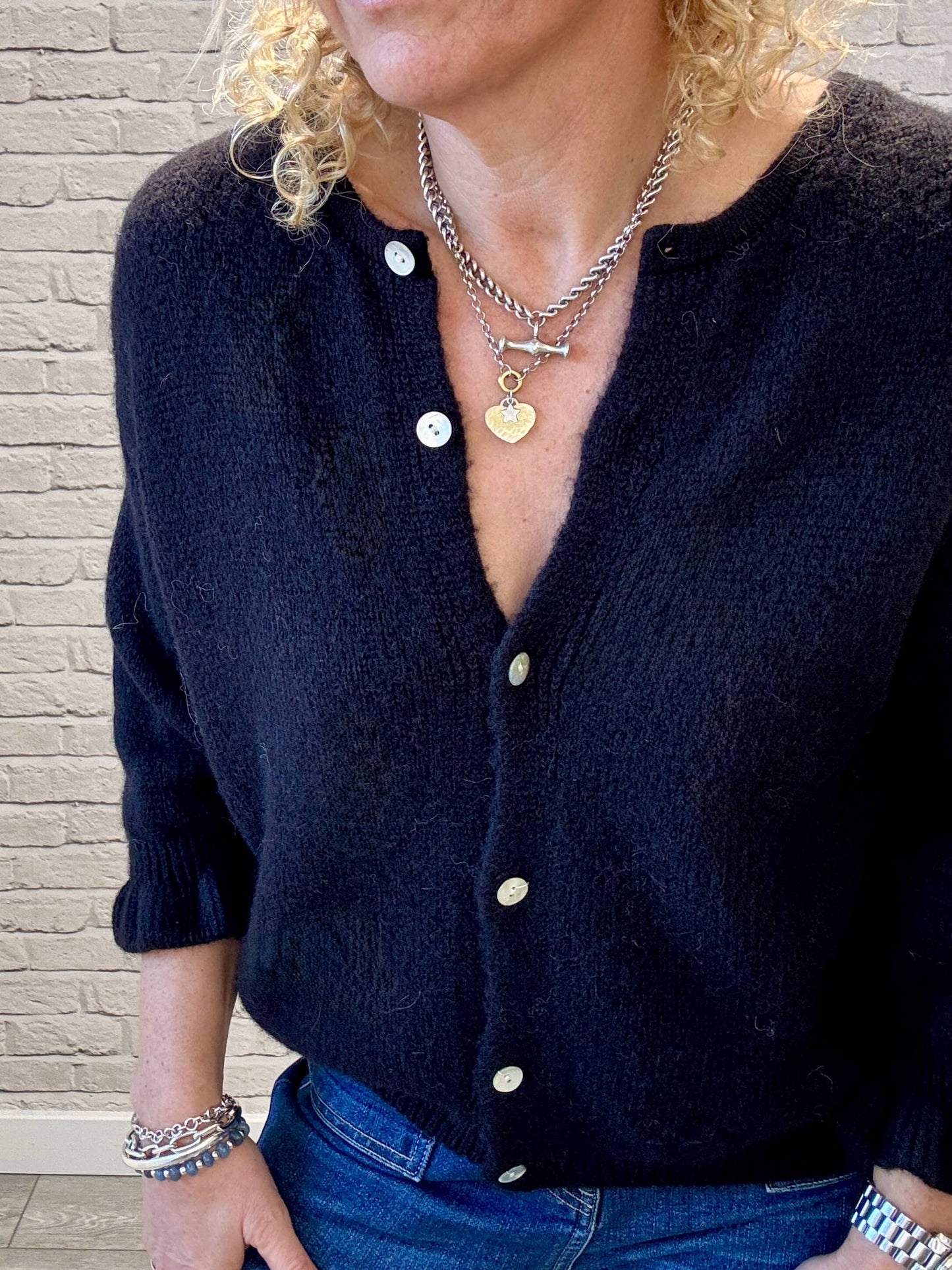 Melrose Cardigan | Black  (NEW)