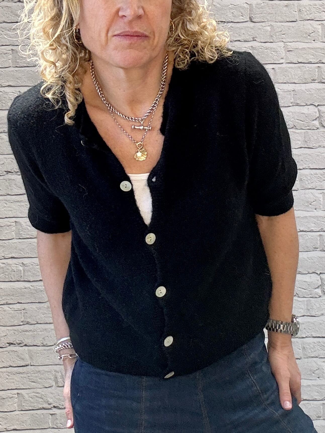 Sarah Cardigan | Black