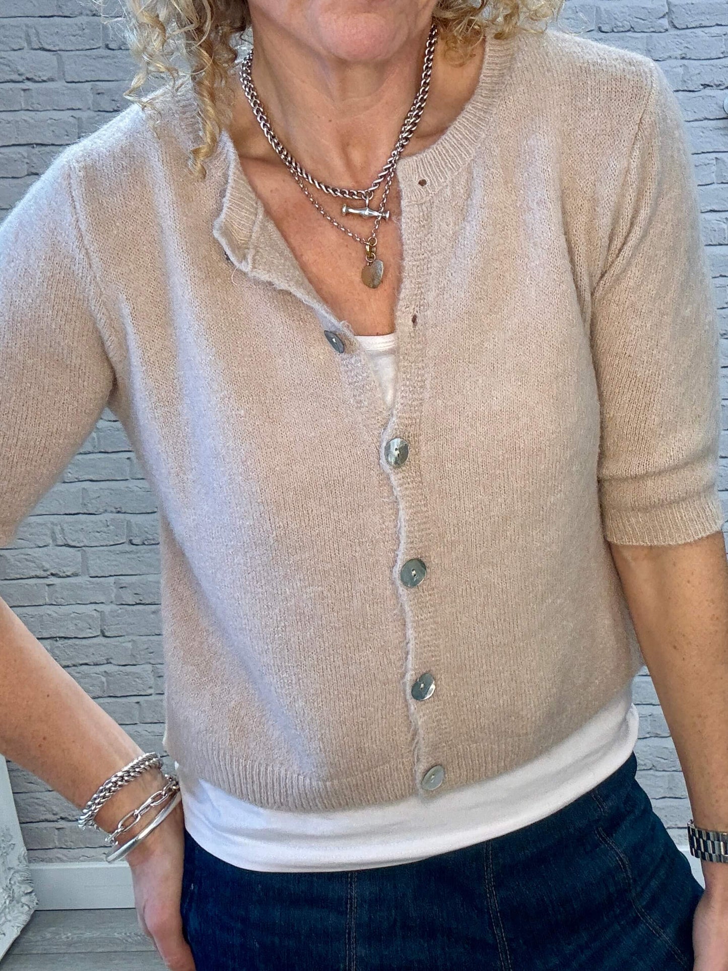 Sarah Cardigan | Oatmeal