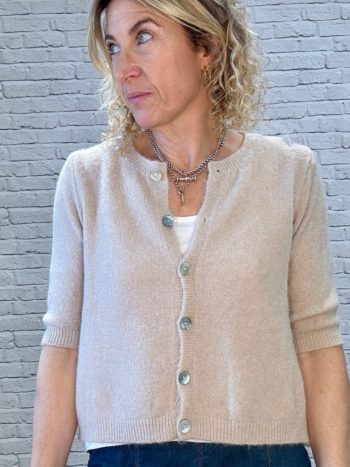 Sarah Cardigan | Oatmeal