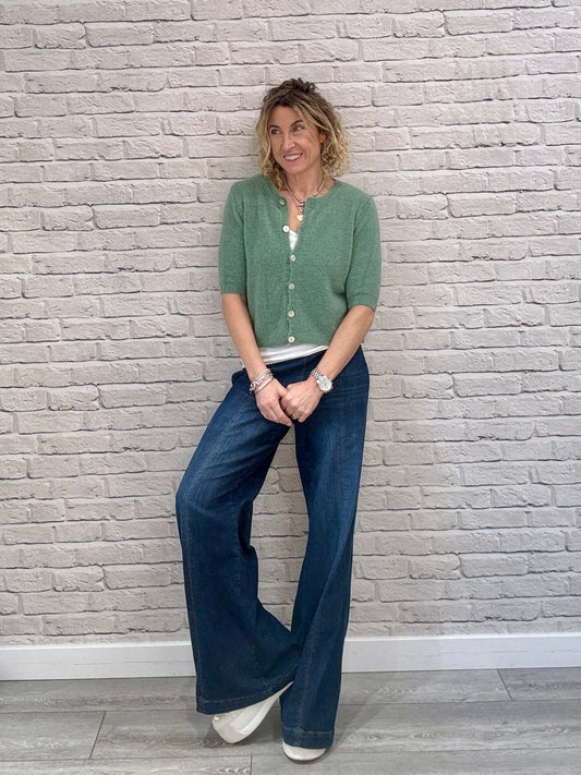 Sarah Cardigan | Sage Green