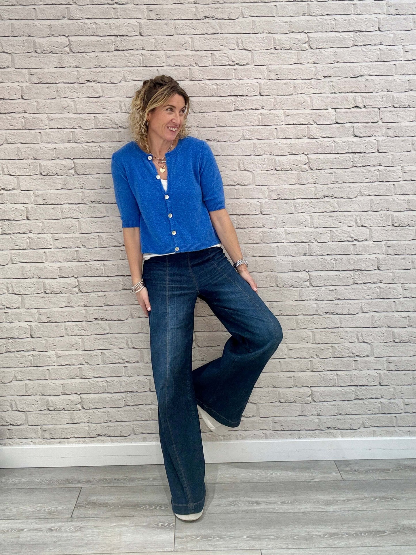 Sarah Cardigan | Sapphire Blue