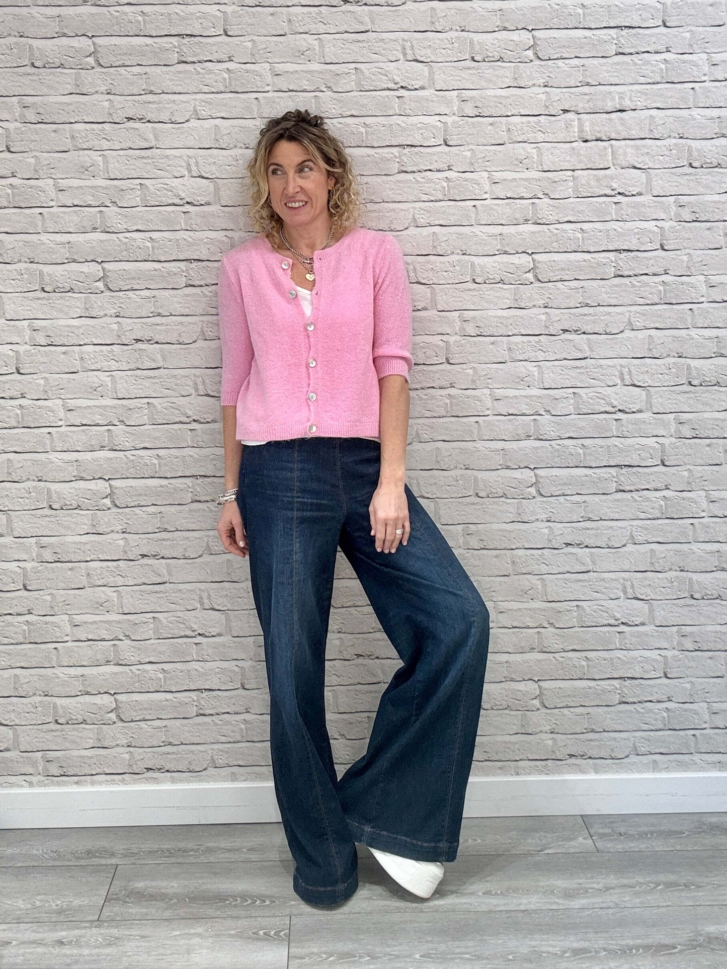 Sarah Cardigan | Bubblegum Pink