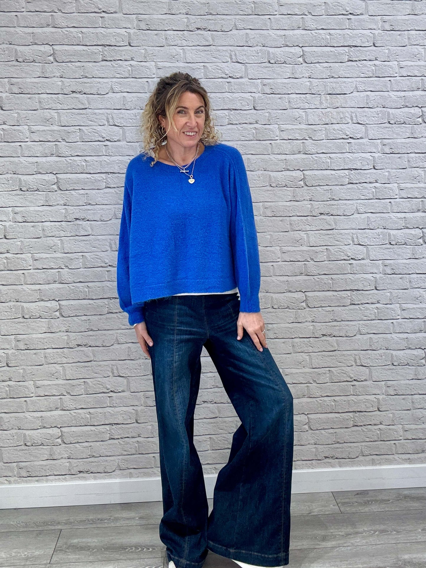 Clara Jumper | Neptune Blue