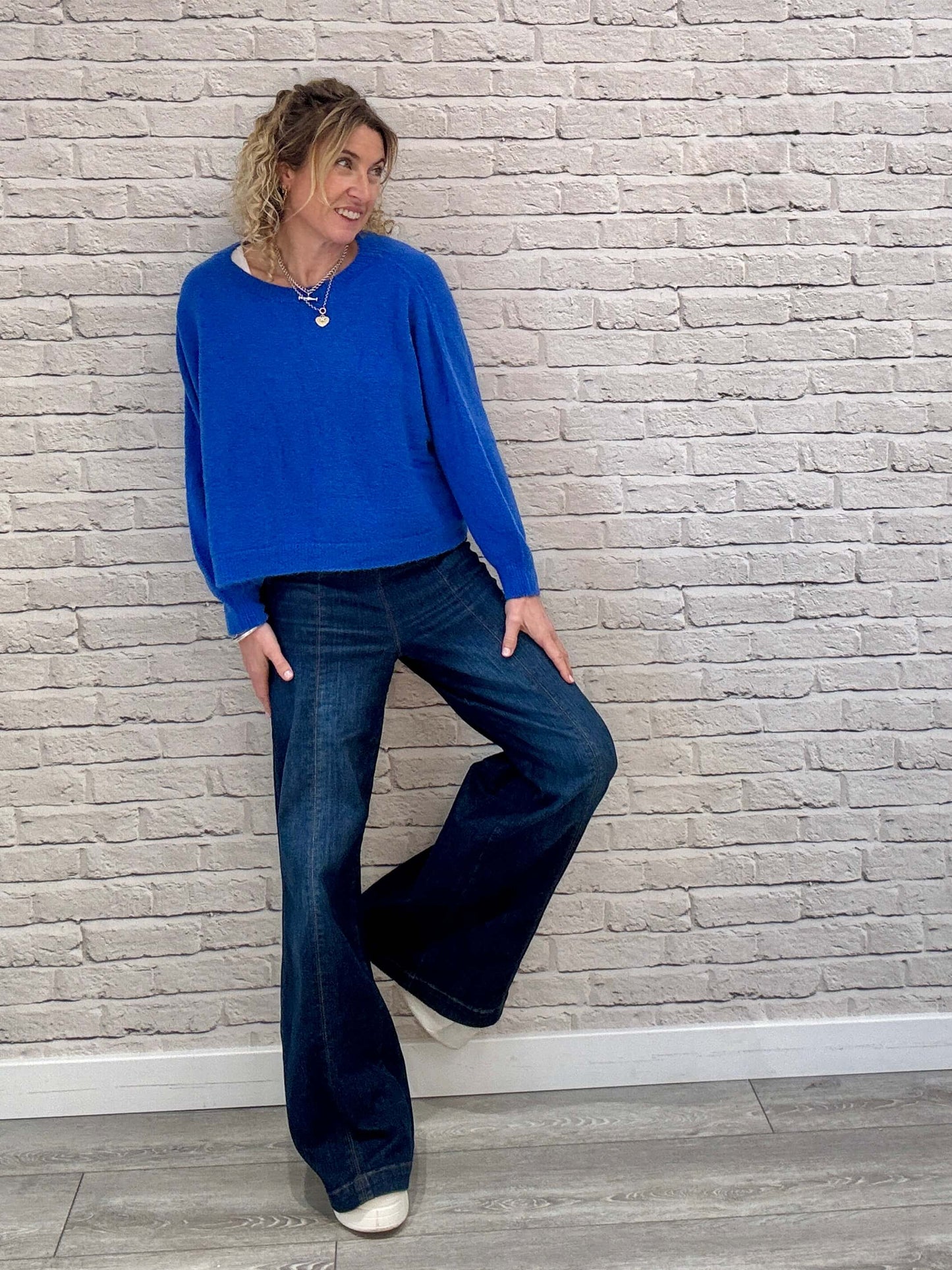 Clara Jumper | Neptune Blue