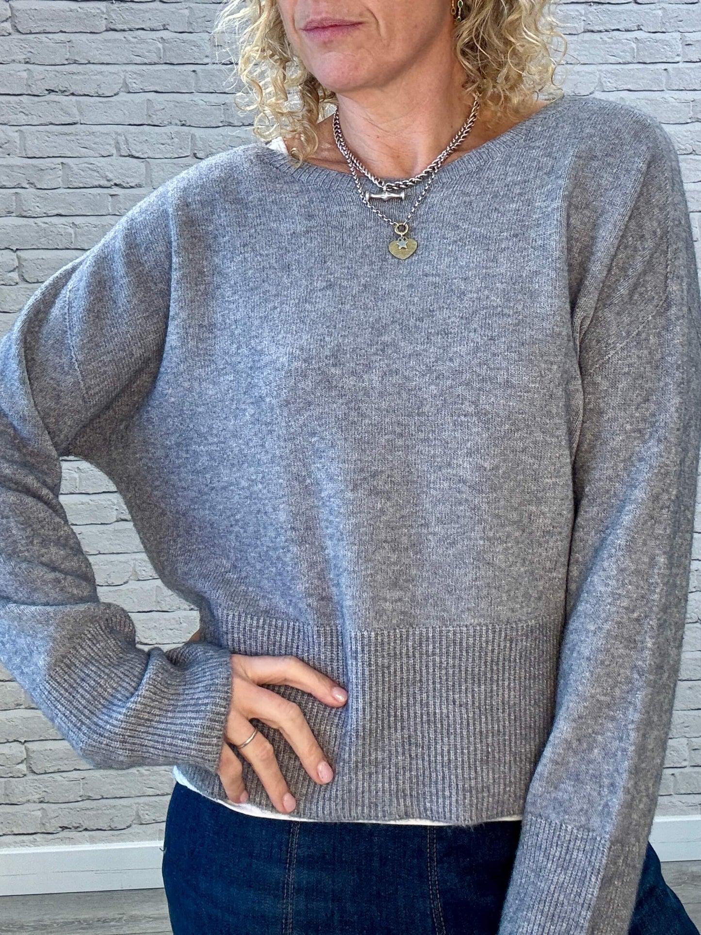 Monty Sweater | Grey