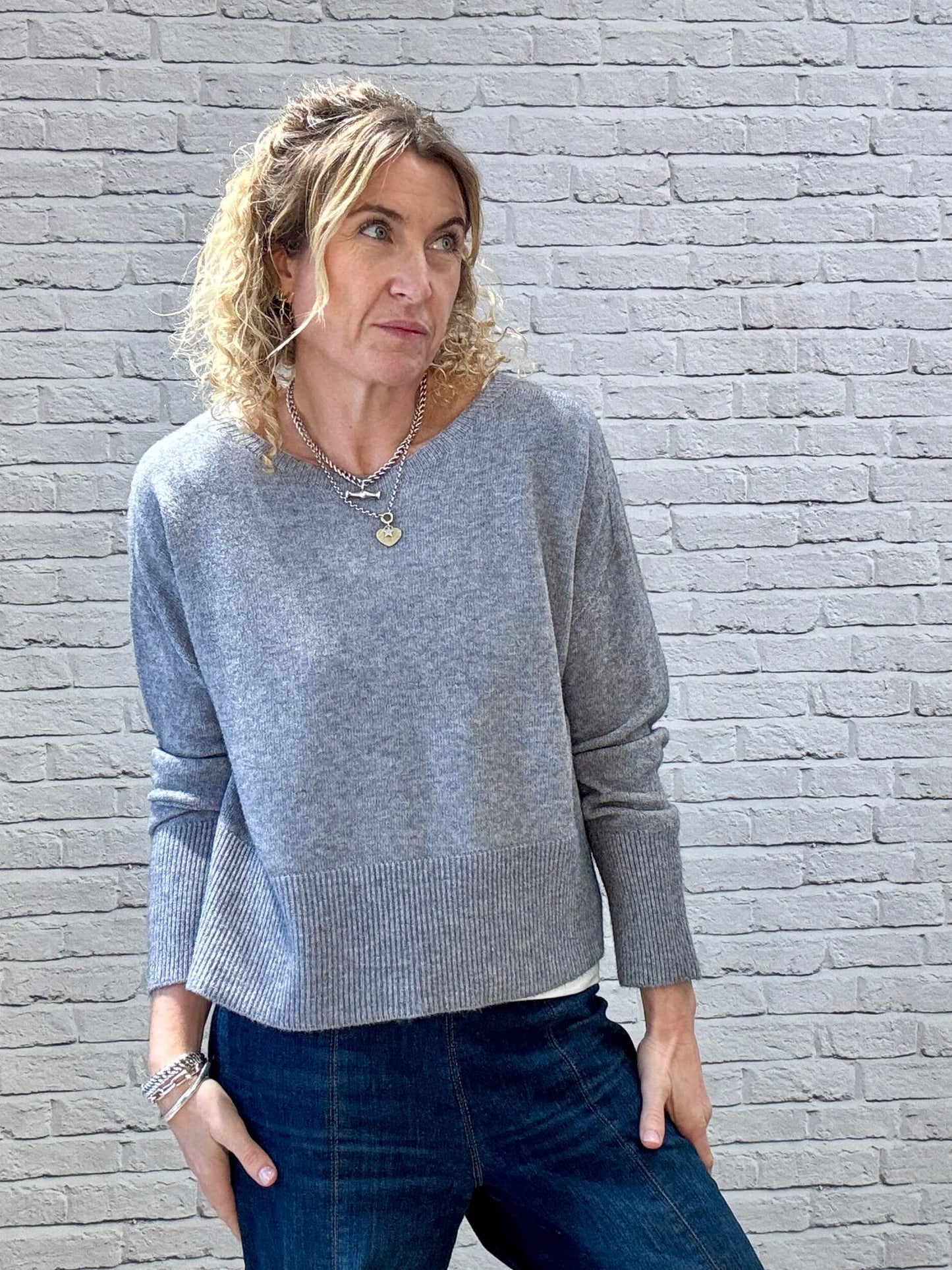 Monty Sweater | Grey