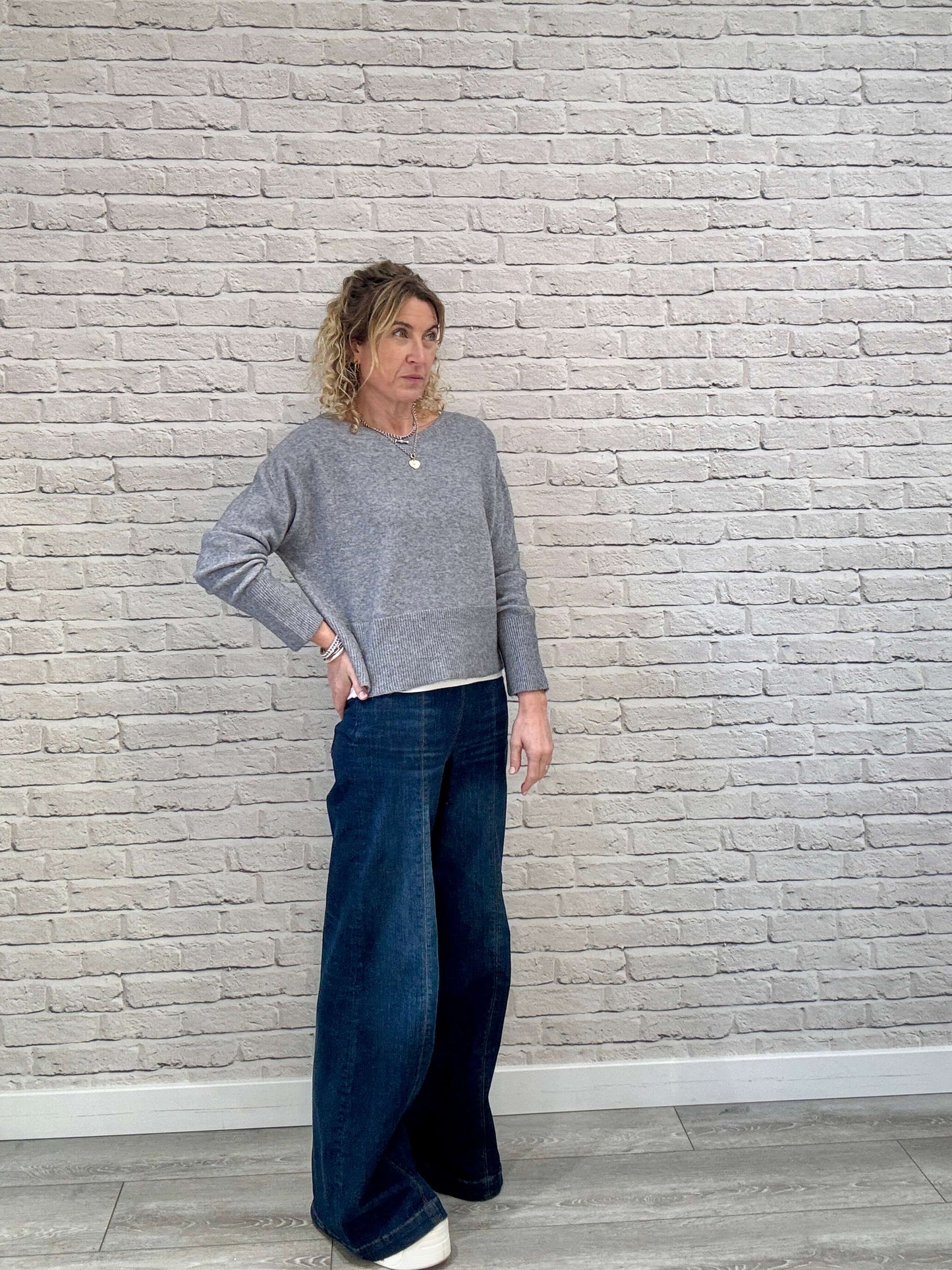 Monty Sweater | Grey