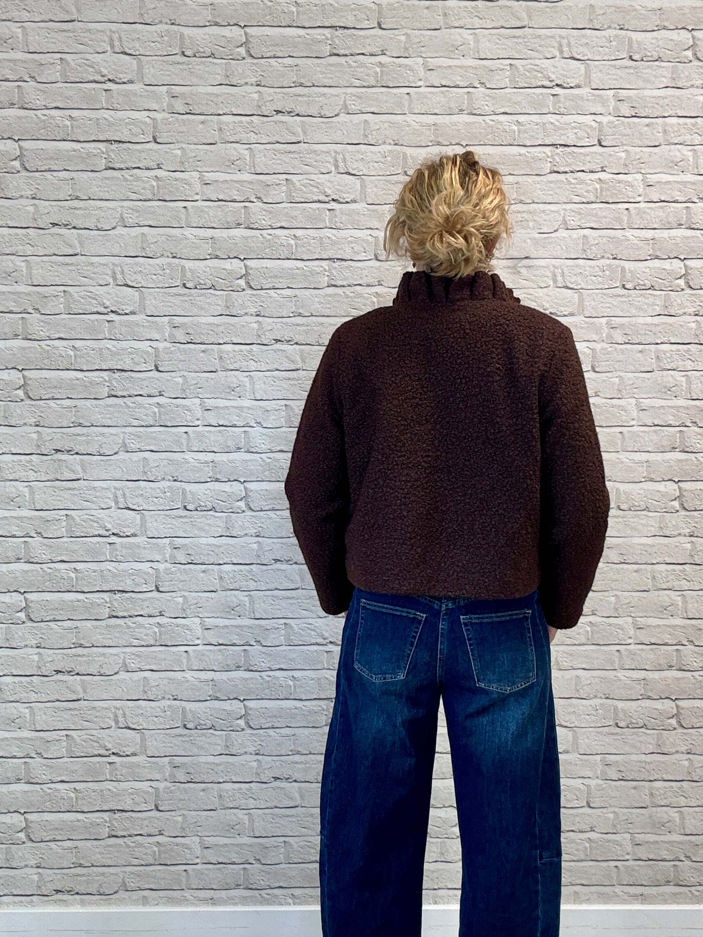 Boucle Jacket | Chocolate