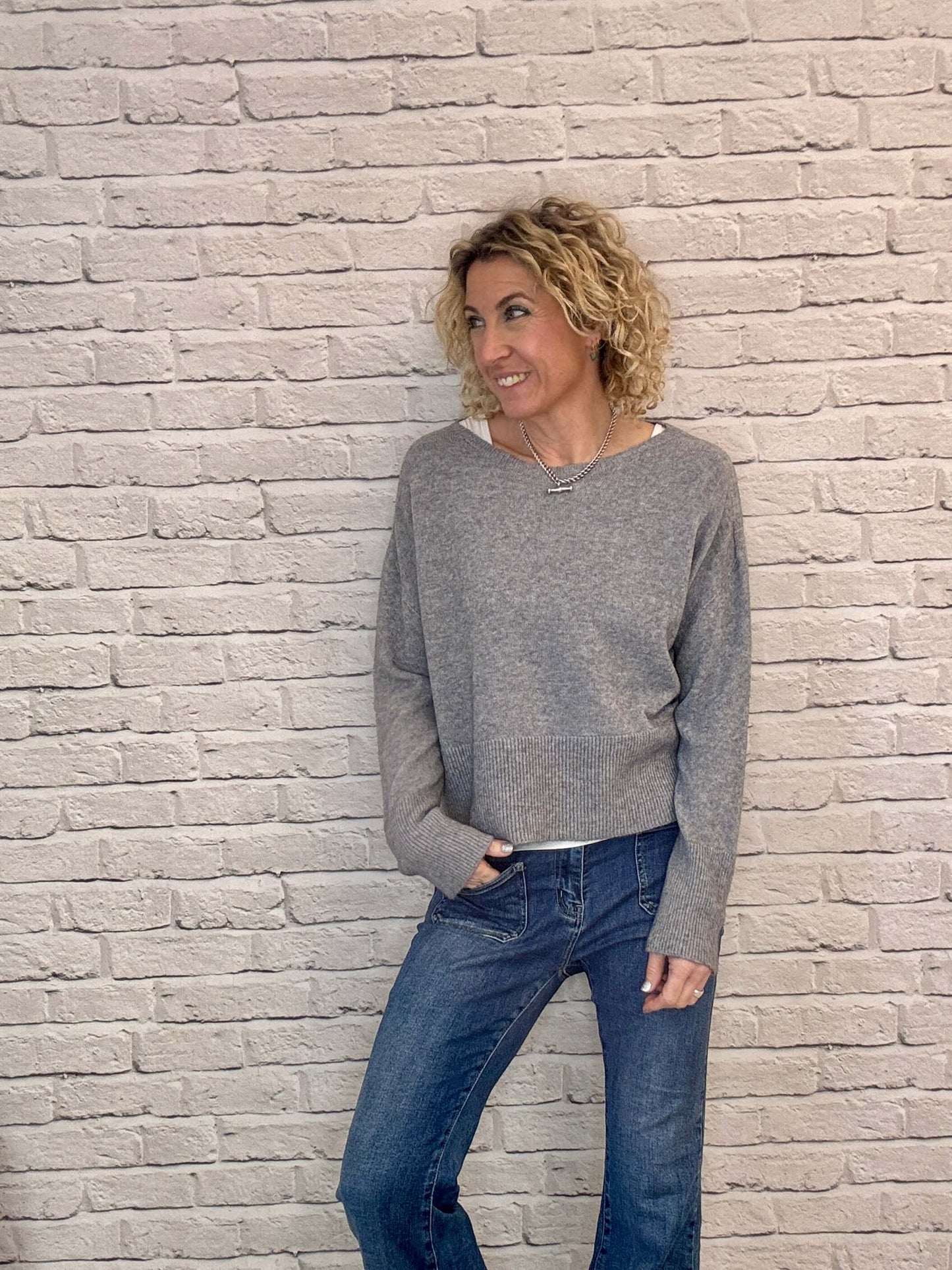 Monty Sweater | Grey