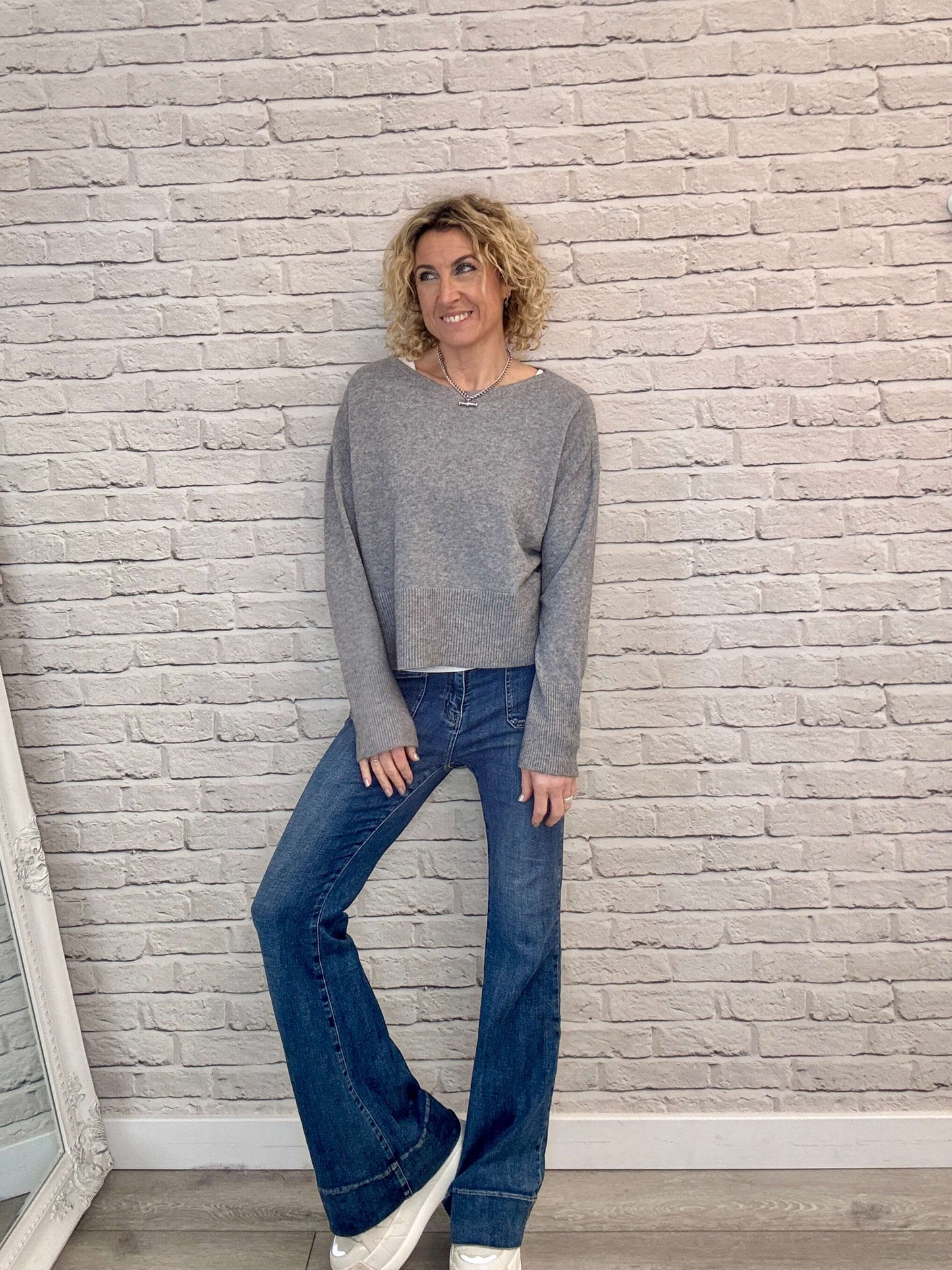 Monty Sweater | Grey