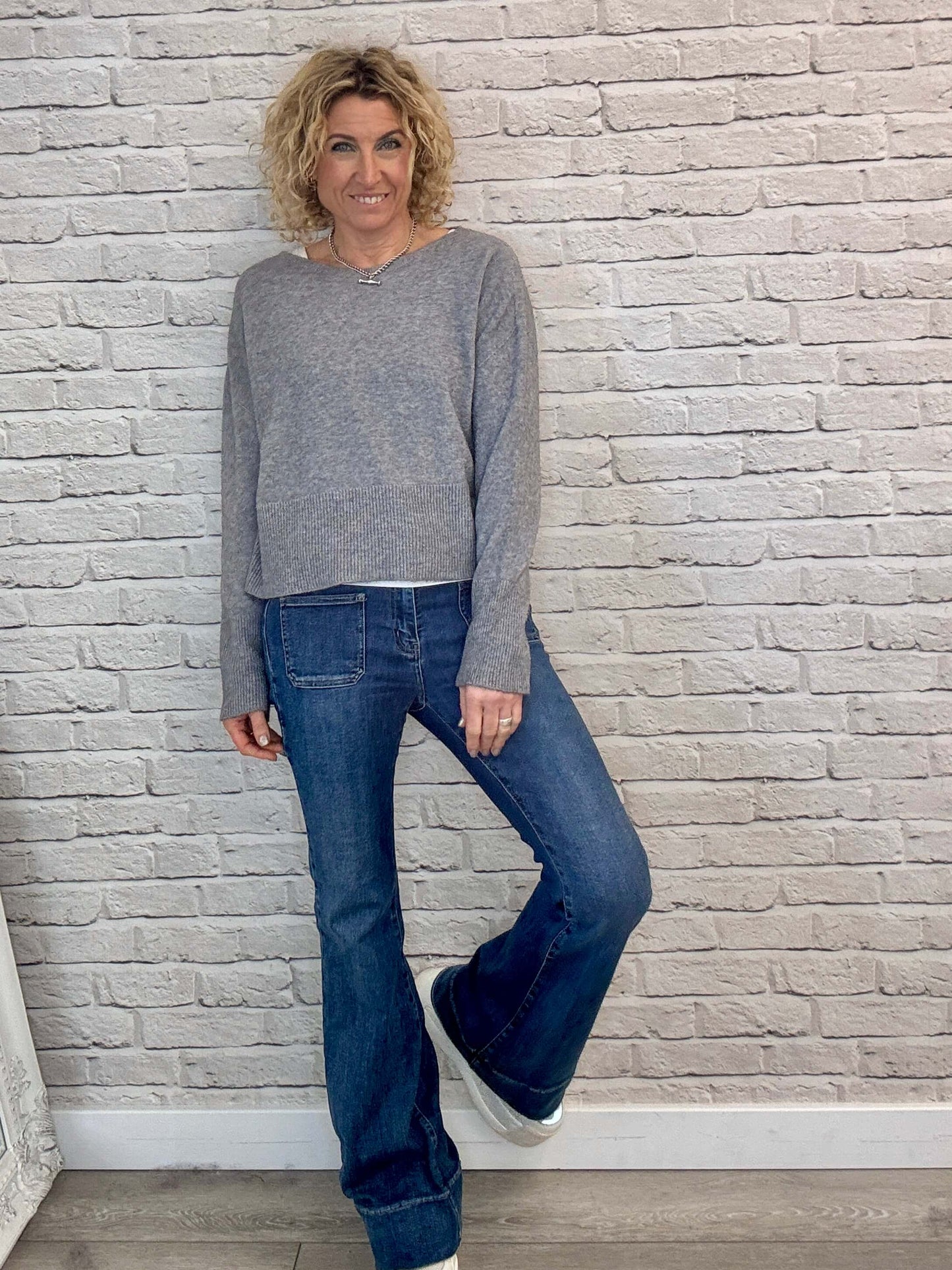 Monty Sweater | Grey