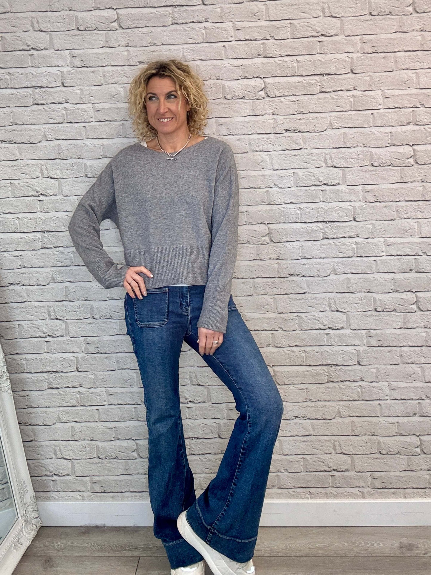 Monty Sweater | Grey