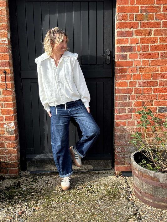 Mabel Cardigan | Soft White