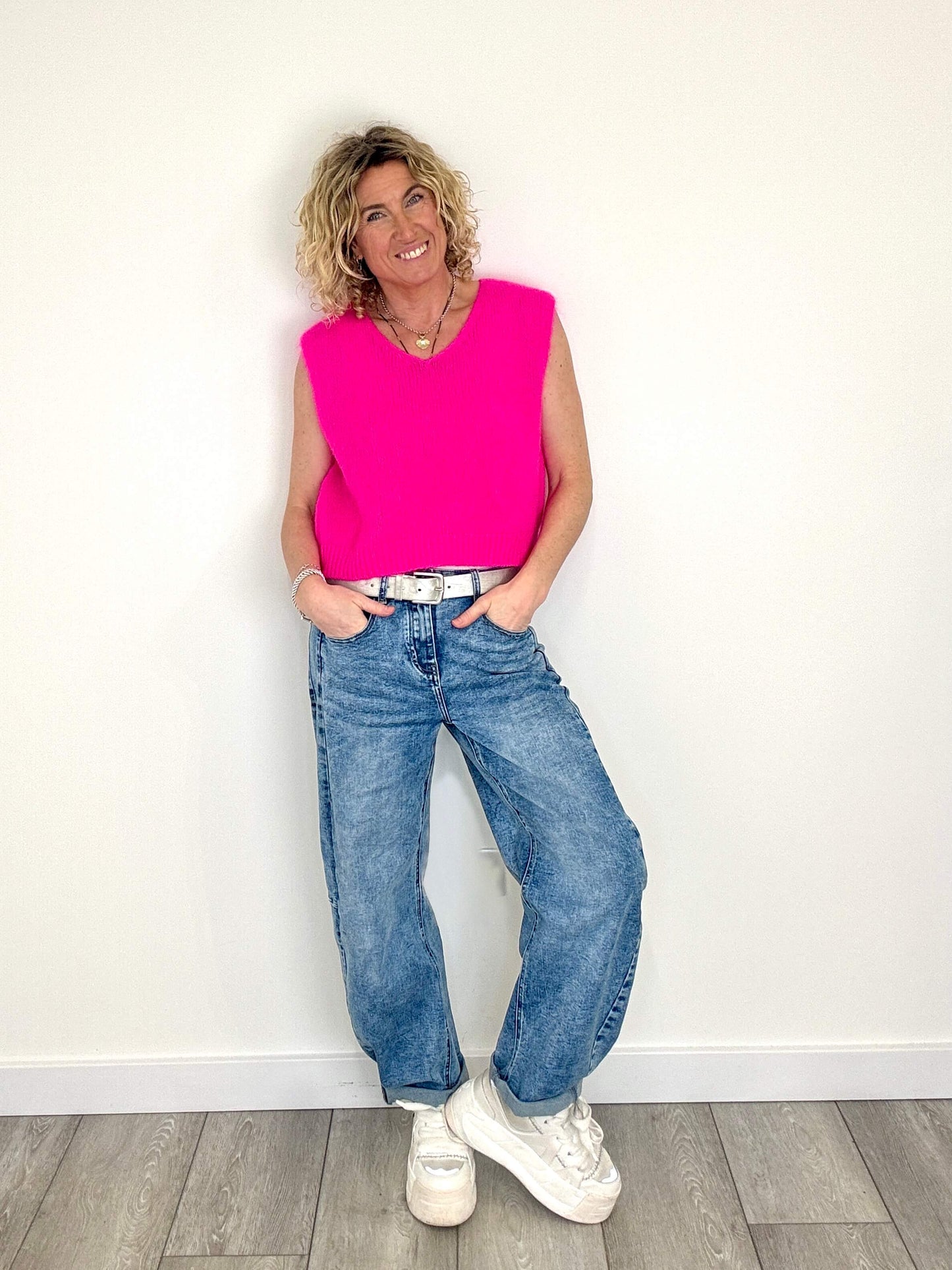 Marlene Vest | Neon Pink