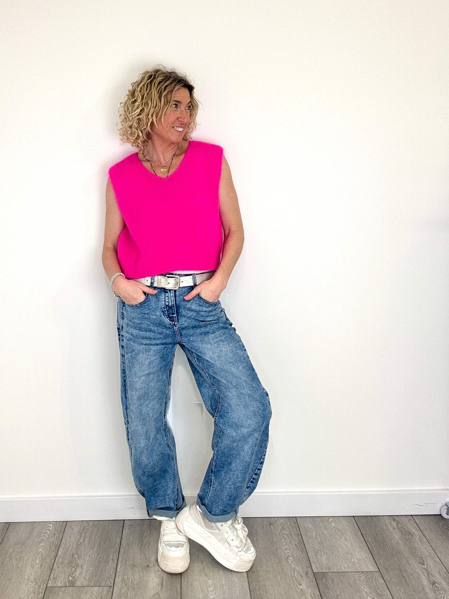 Marlene Vest | Neon Pink