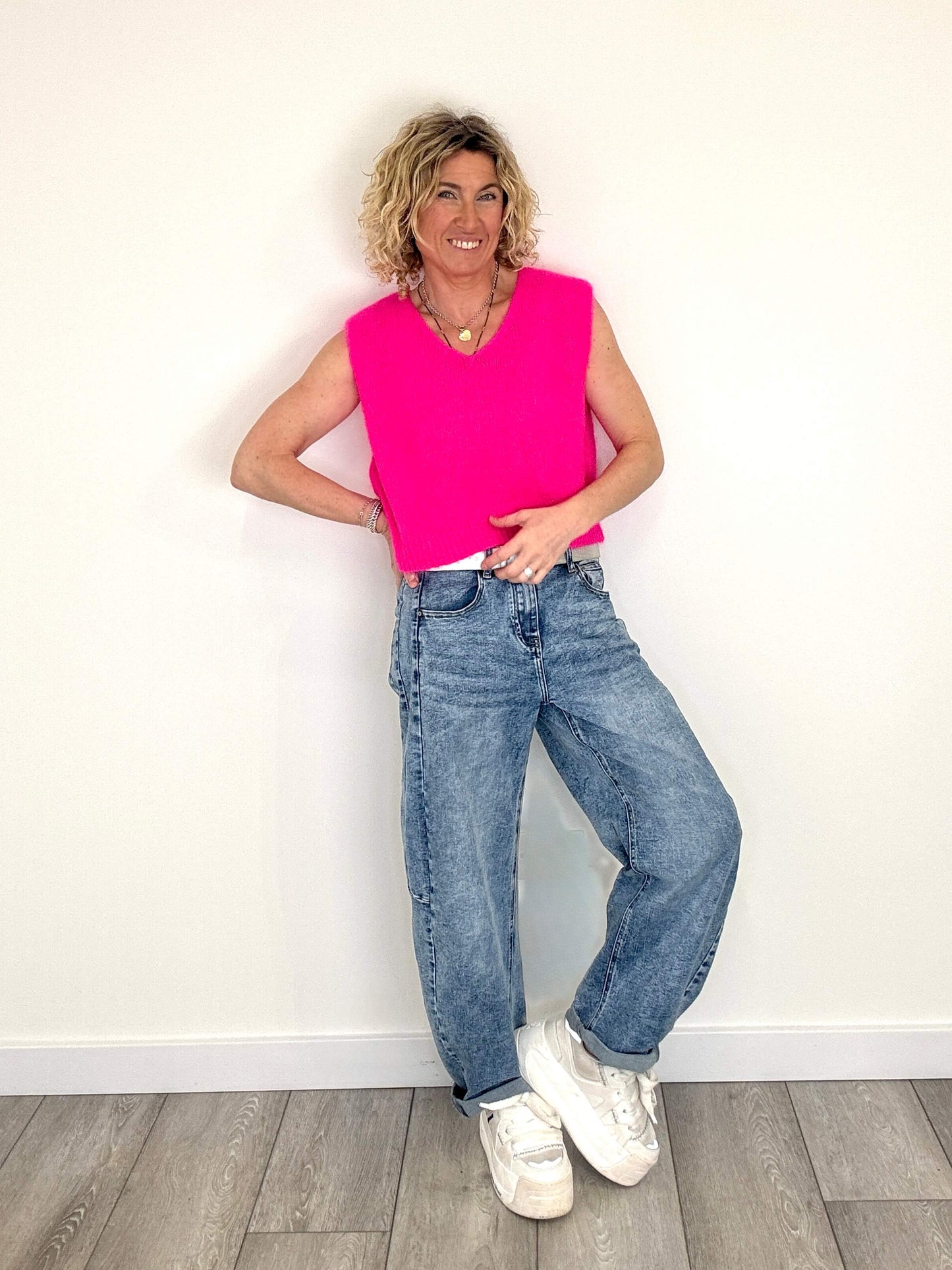 Marlene Vest | Neon Pink