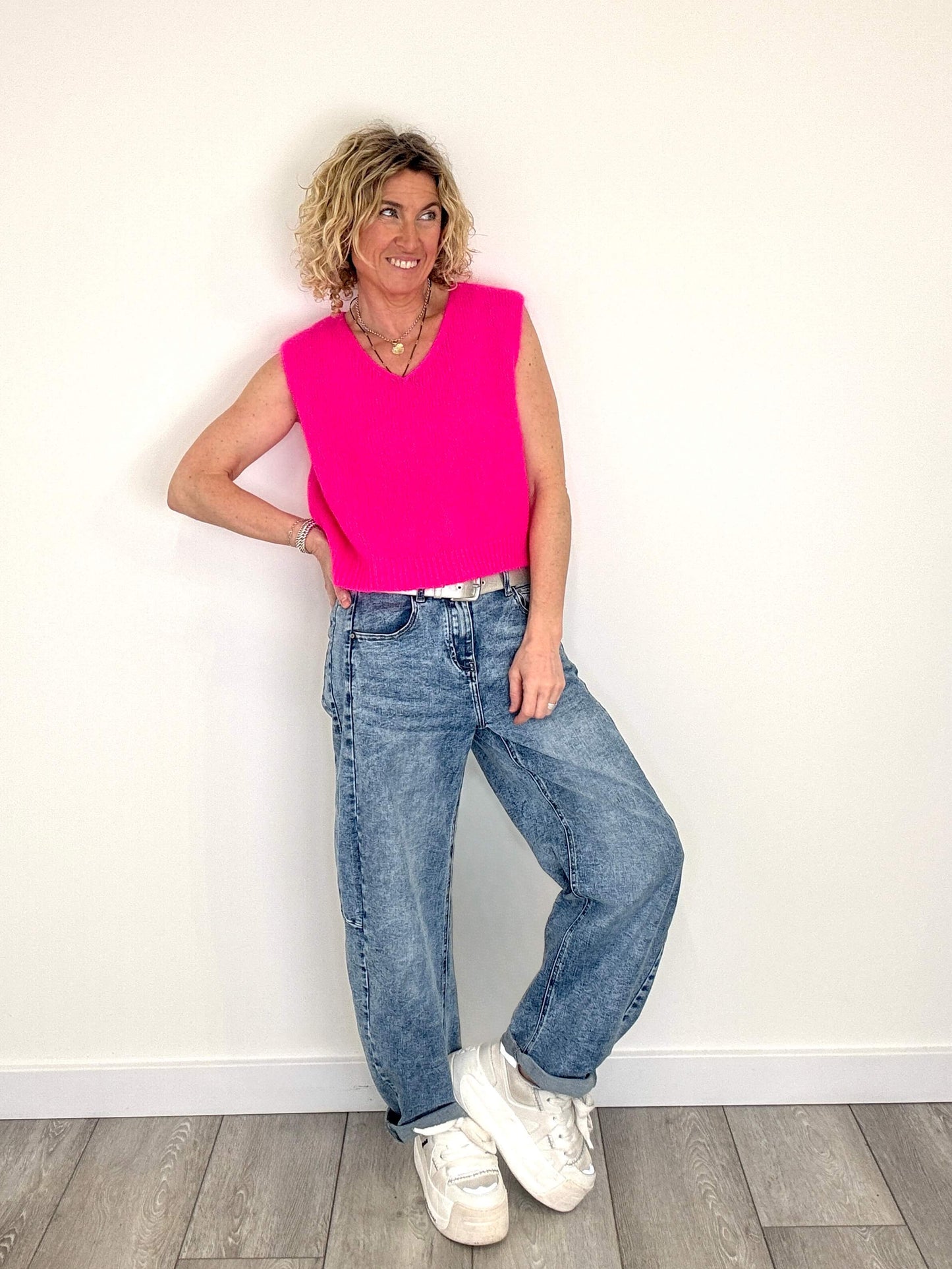 Marlene Vest | Neon Pink