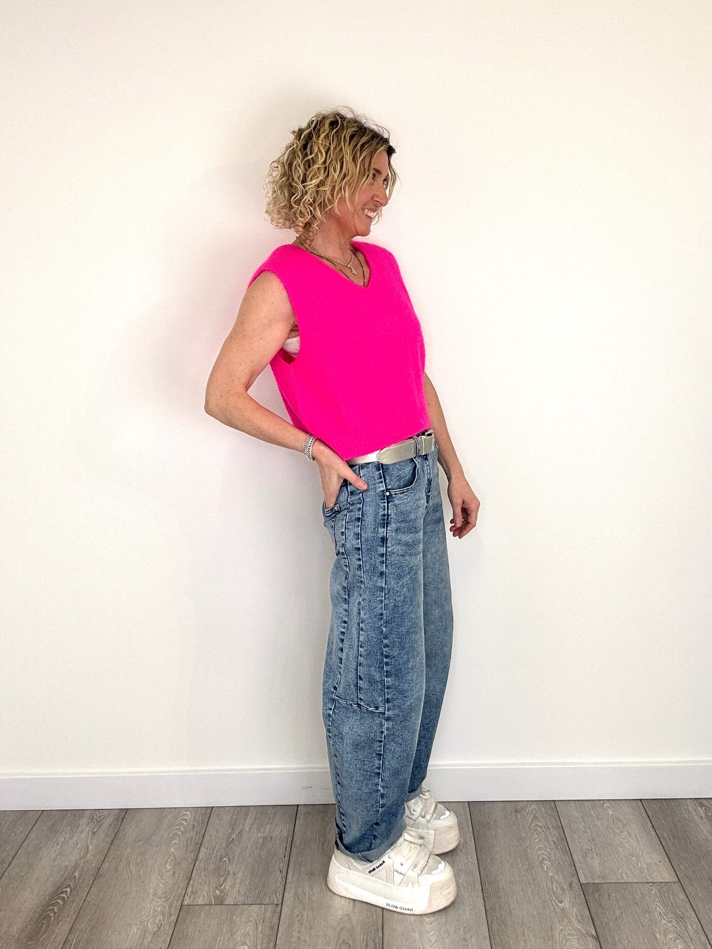 Marlene Vest | Neon Pink