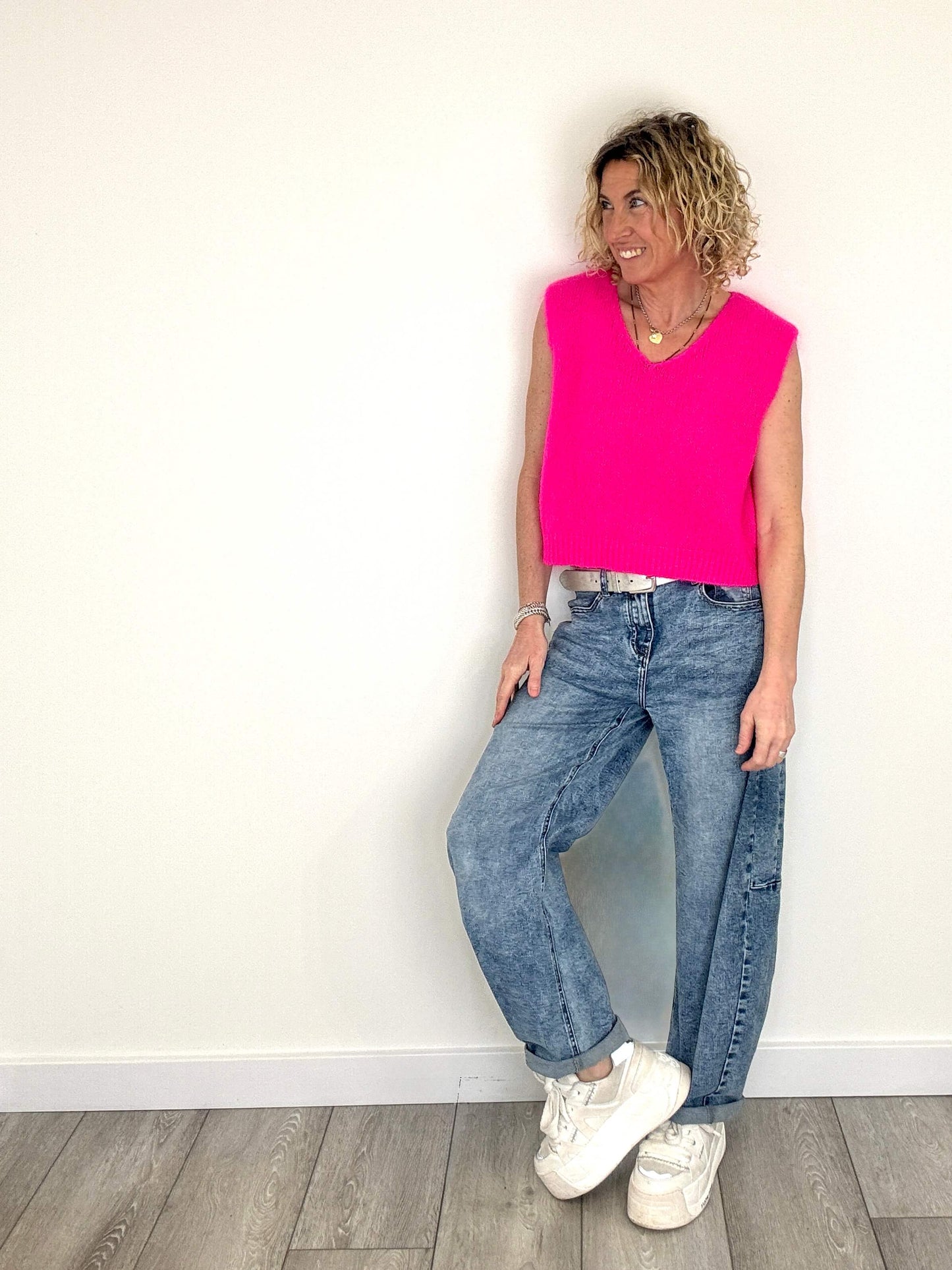 Marlene Vest | Neon Pink