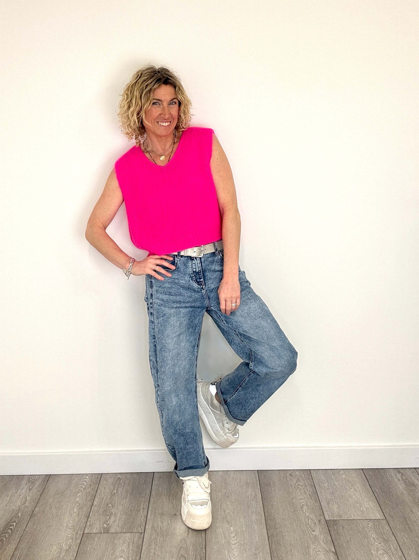 Marlene Vest | Neon Pink