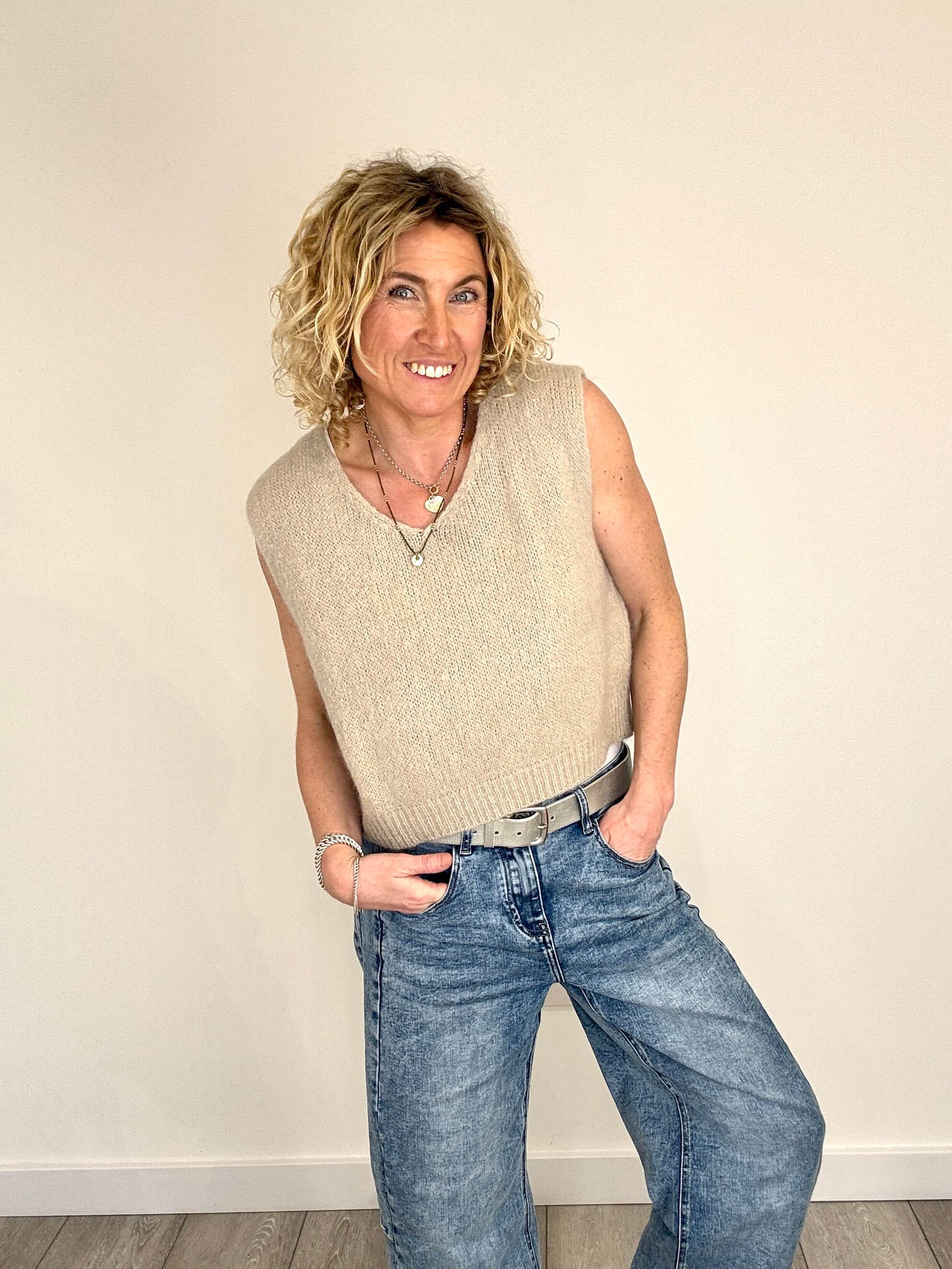Marlene Vest | Beige