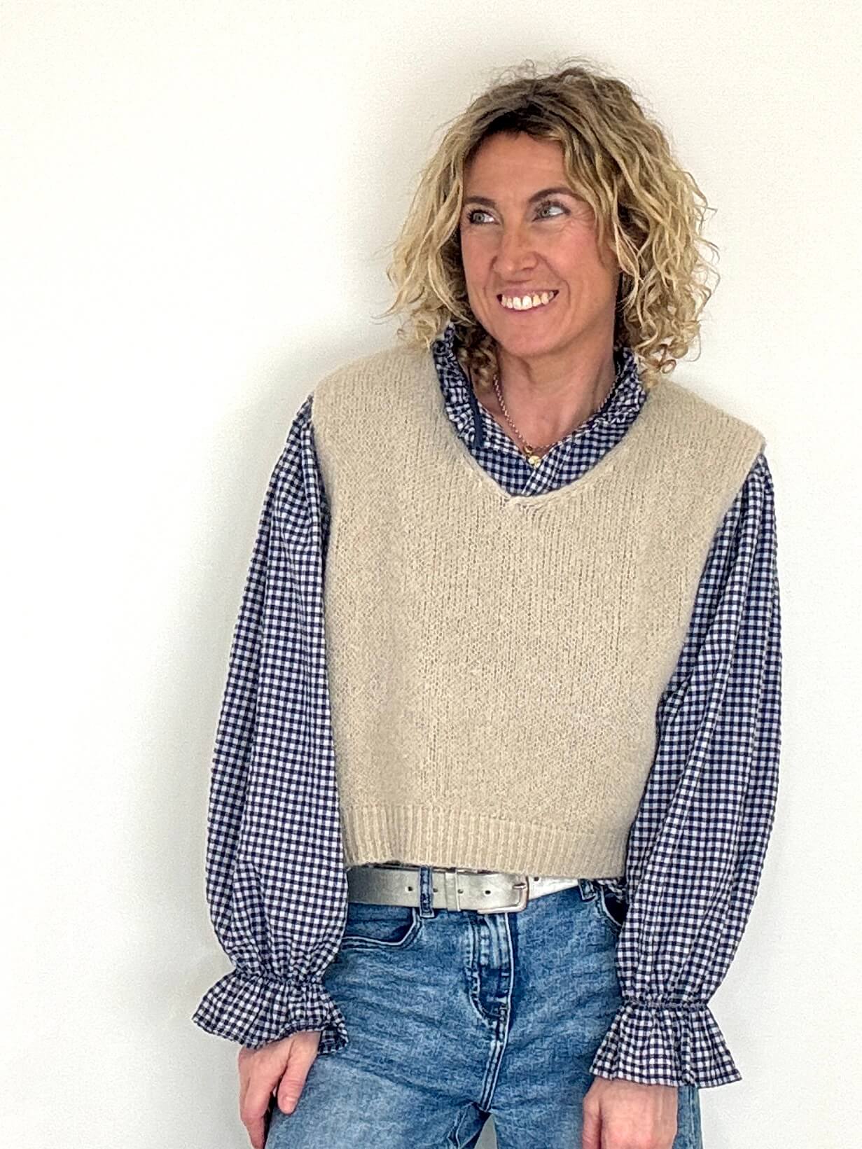 Marlene Vest | Beige