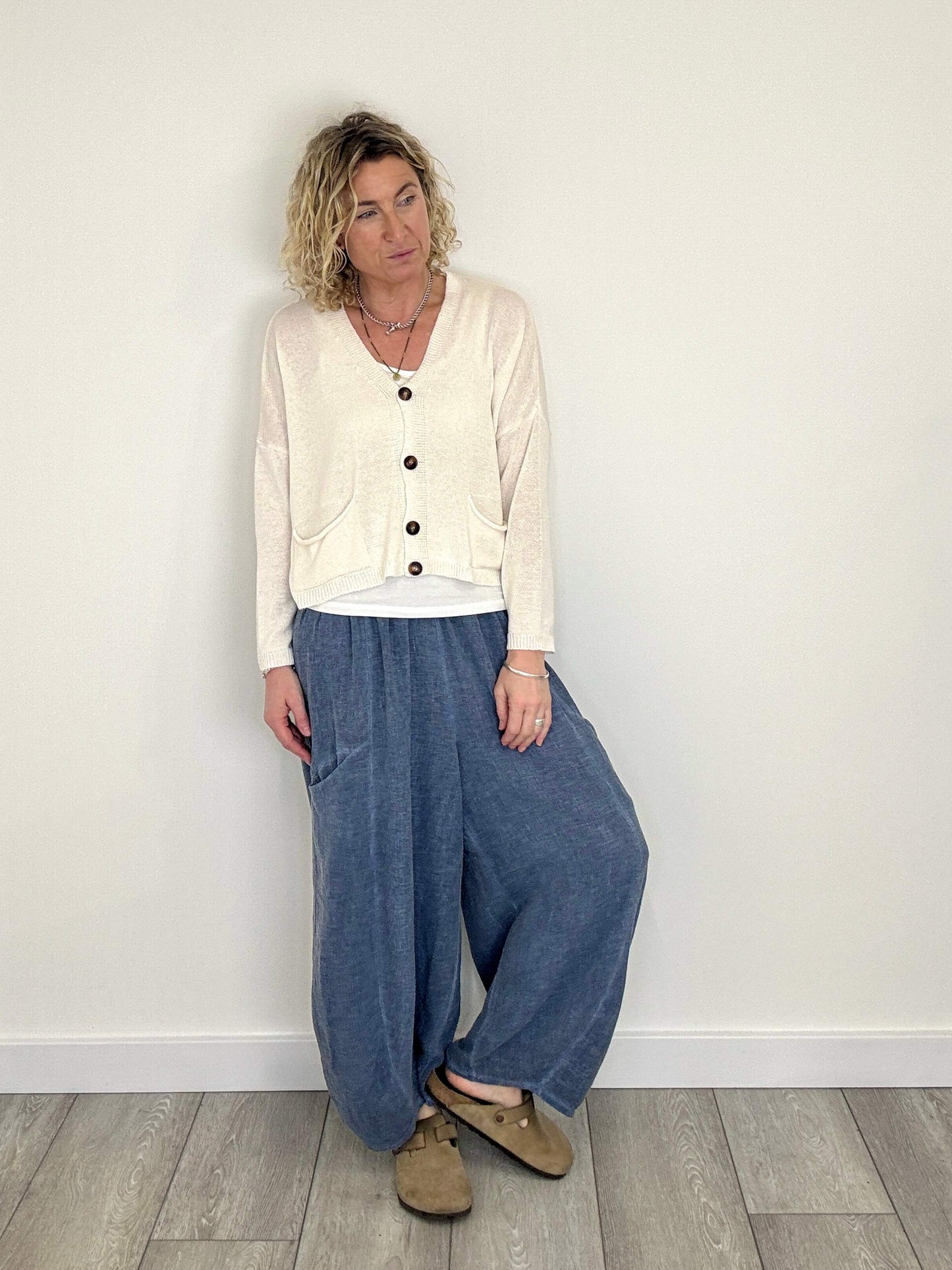 Fulton Boyfriend Cardigan | Ivory