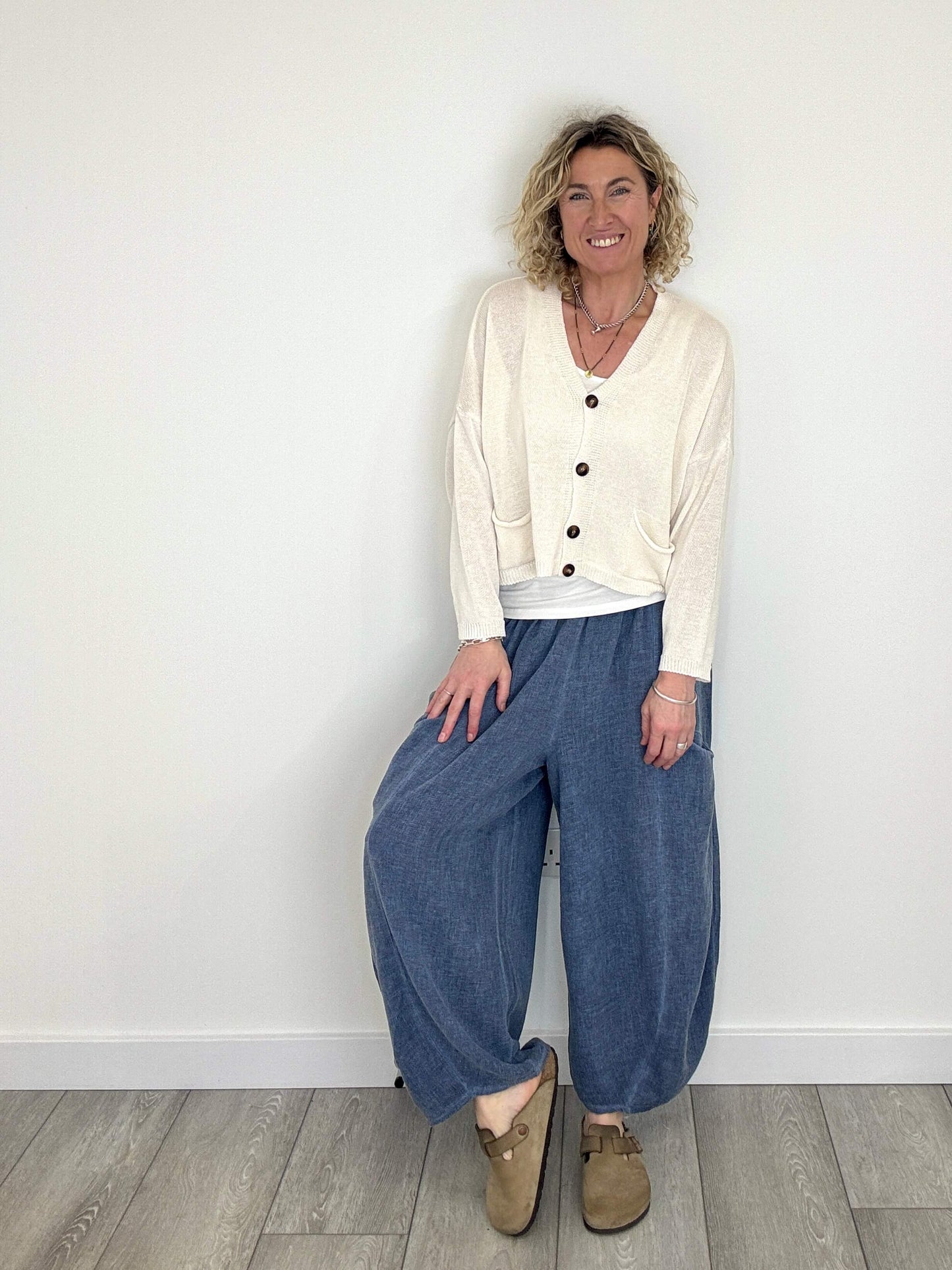 Nomad Barrel Pant | Washed Denim