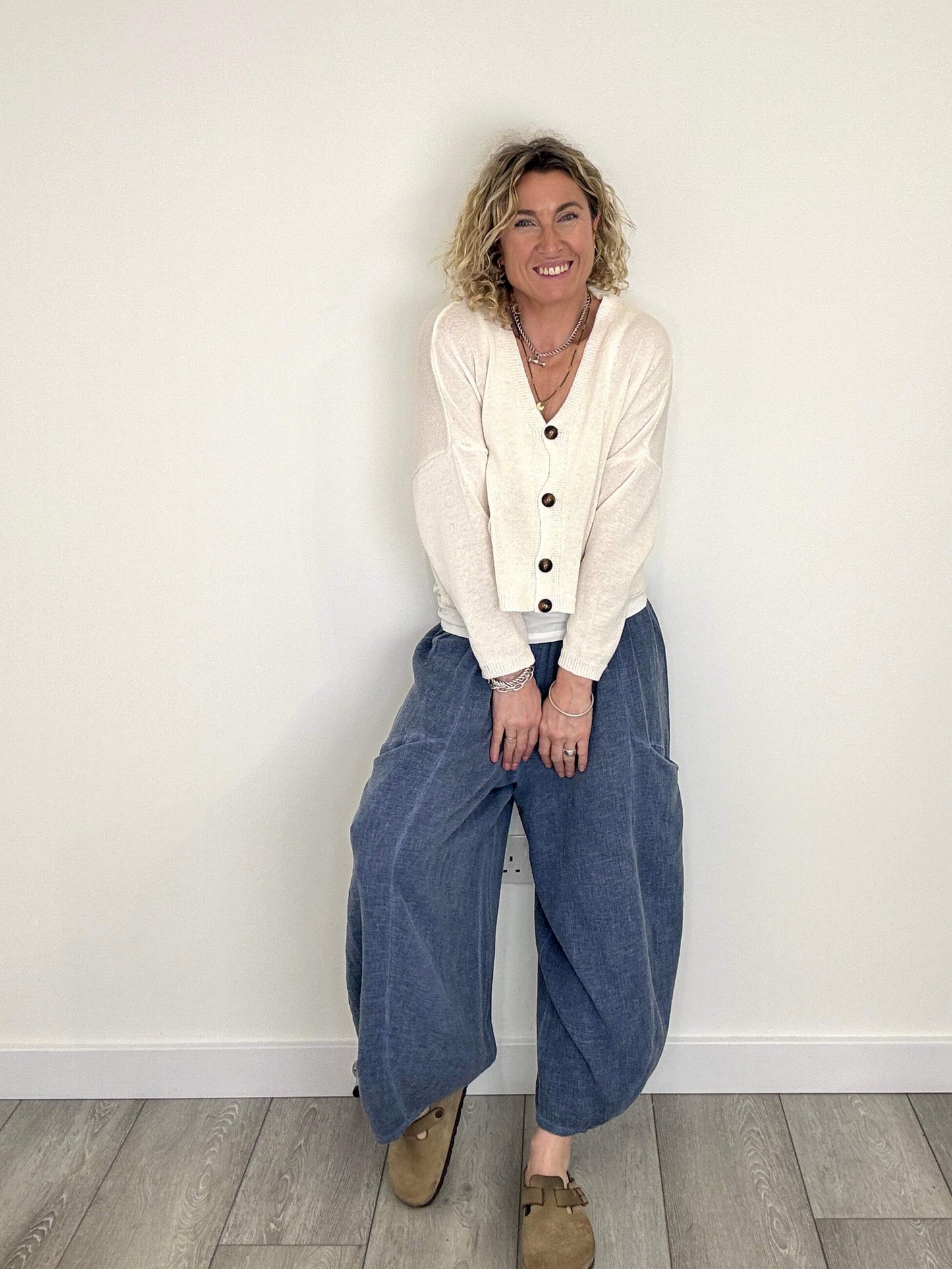 Fulton Boyfriend Cardigan | Ivory