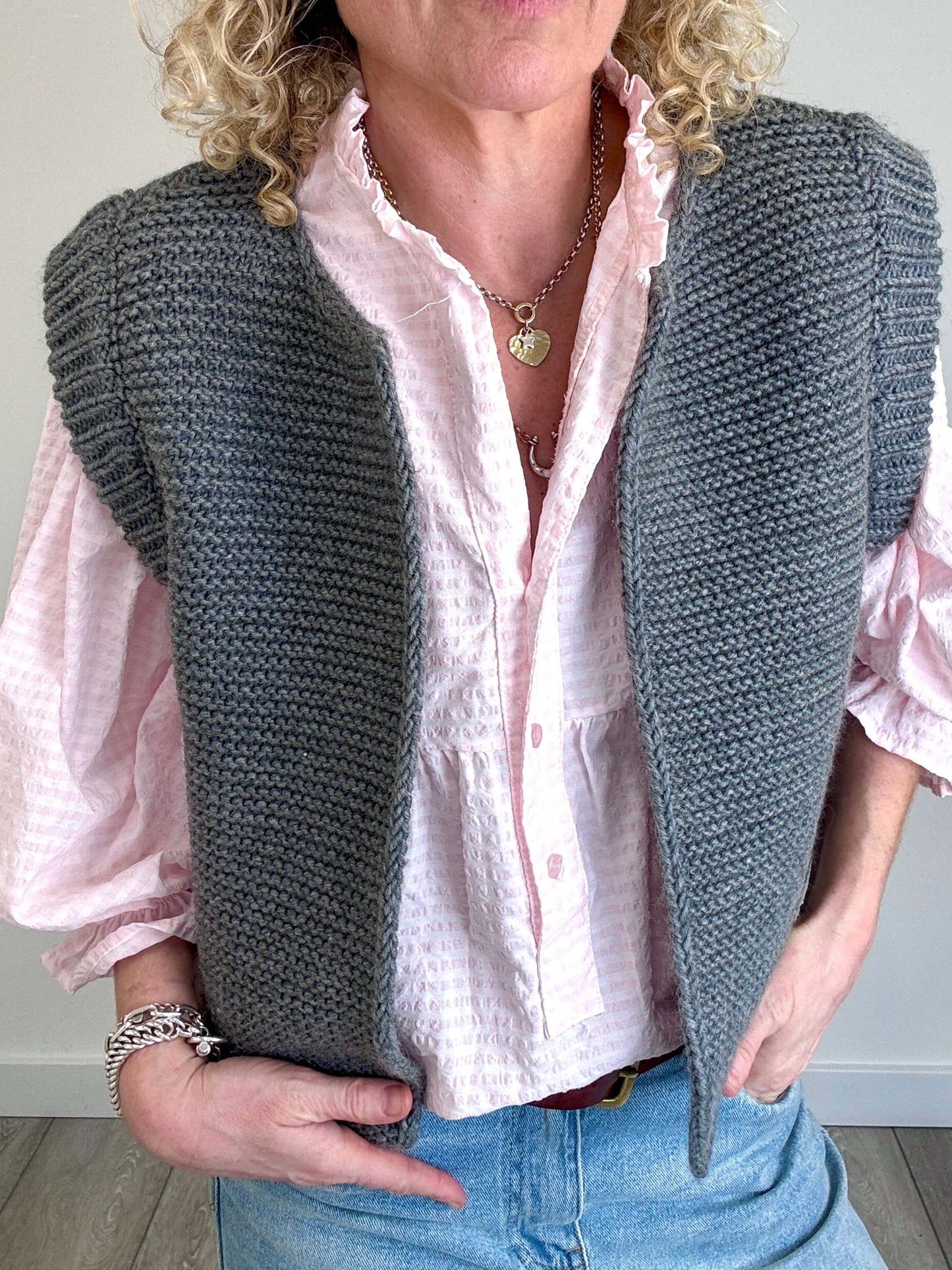 Honey Blouse | Pink Gingham