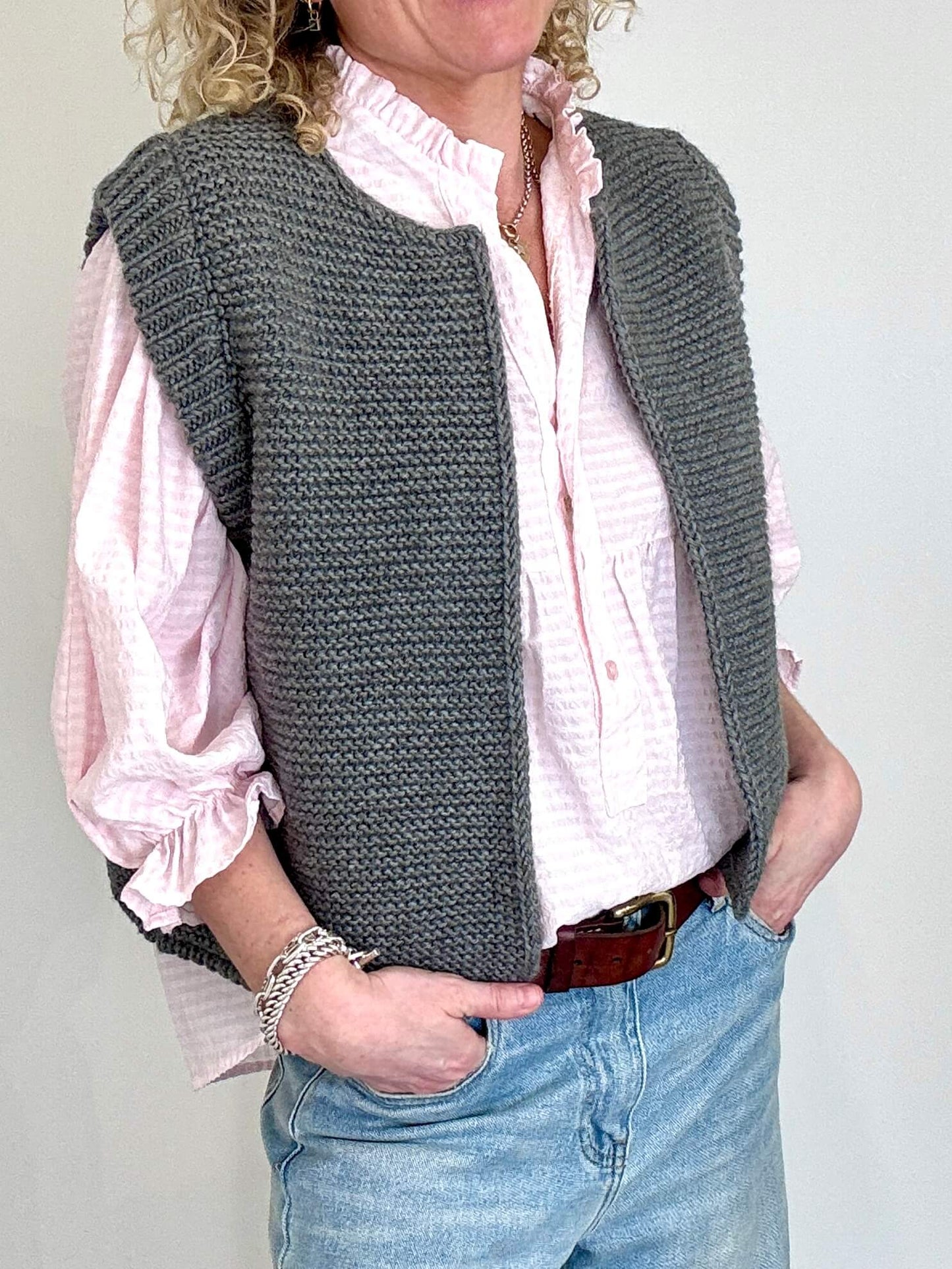 Honey Blouse | Pink Gingham