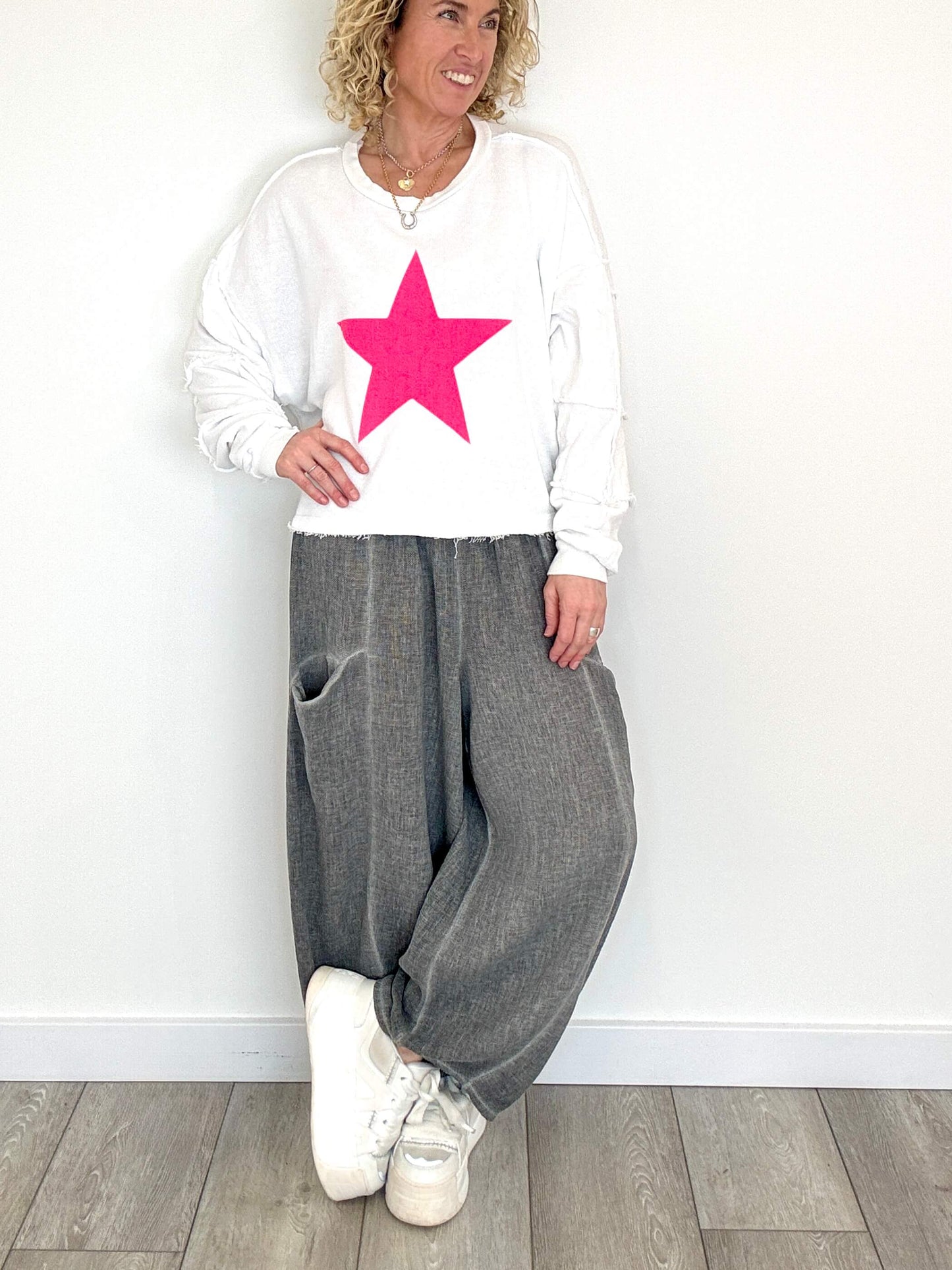 Nomad Barrel Pant | Washed Grey