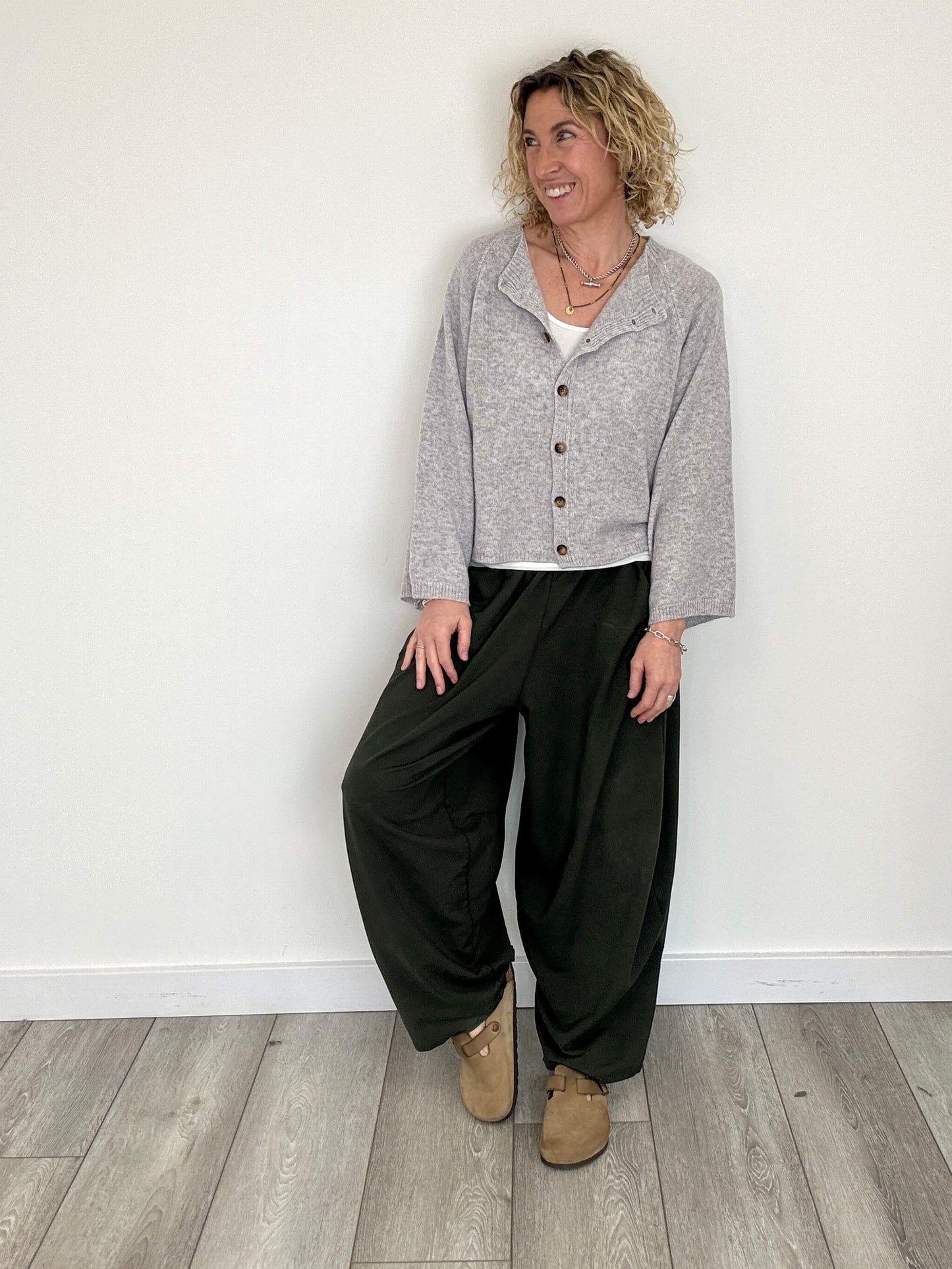 Camden Barrel Joggers | Khaki (longer length)