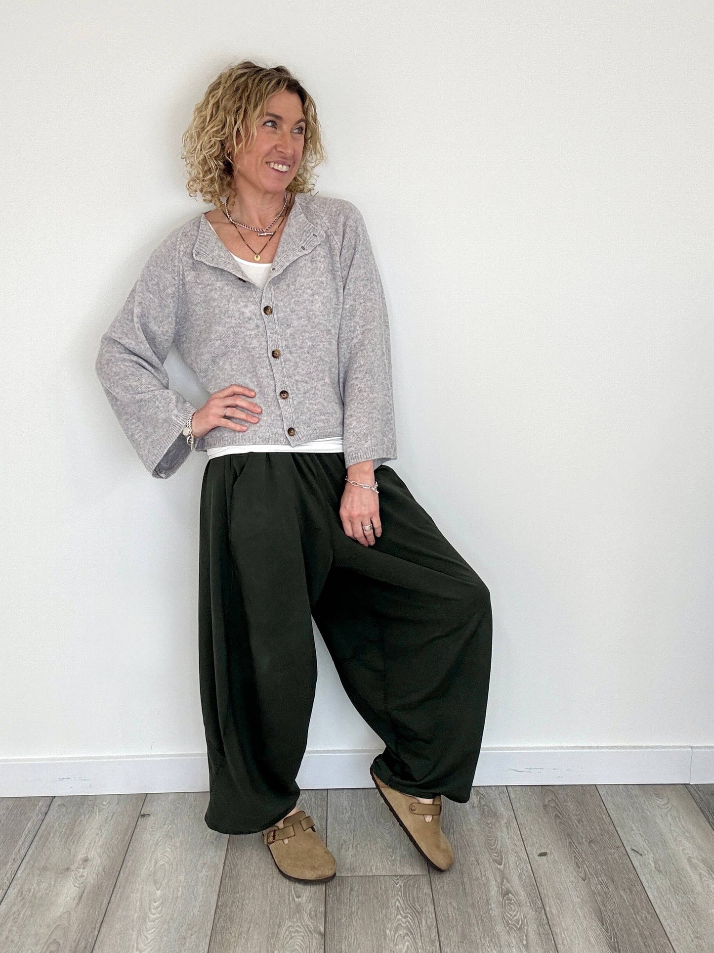 Camden Barrel Joggers | Khaki (longer length)