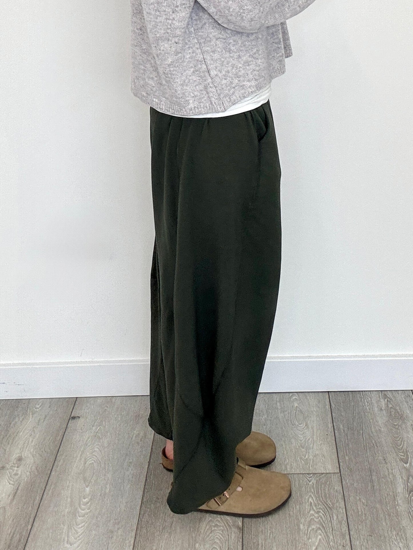Camden Barrel Joggers | Khaki (longer length)