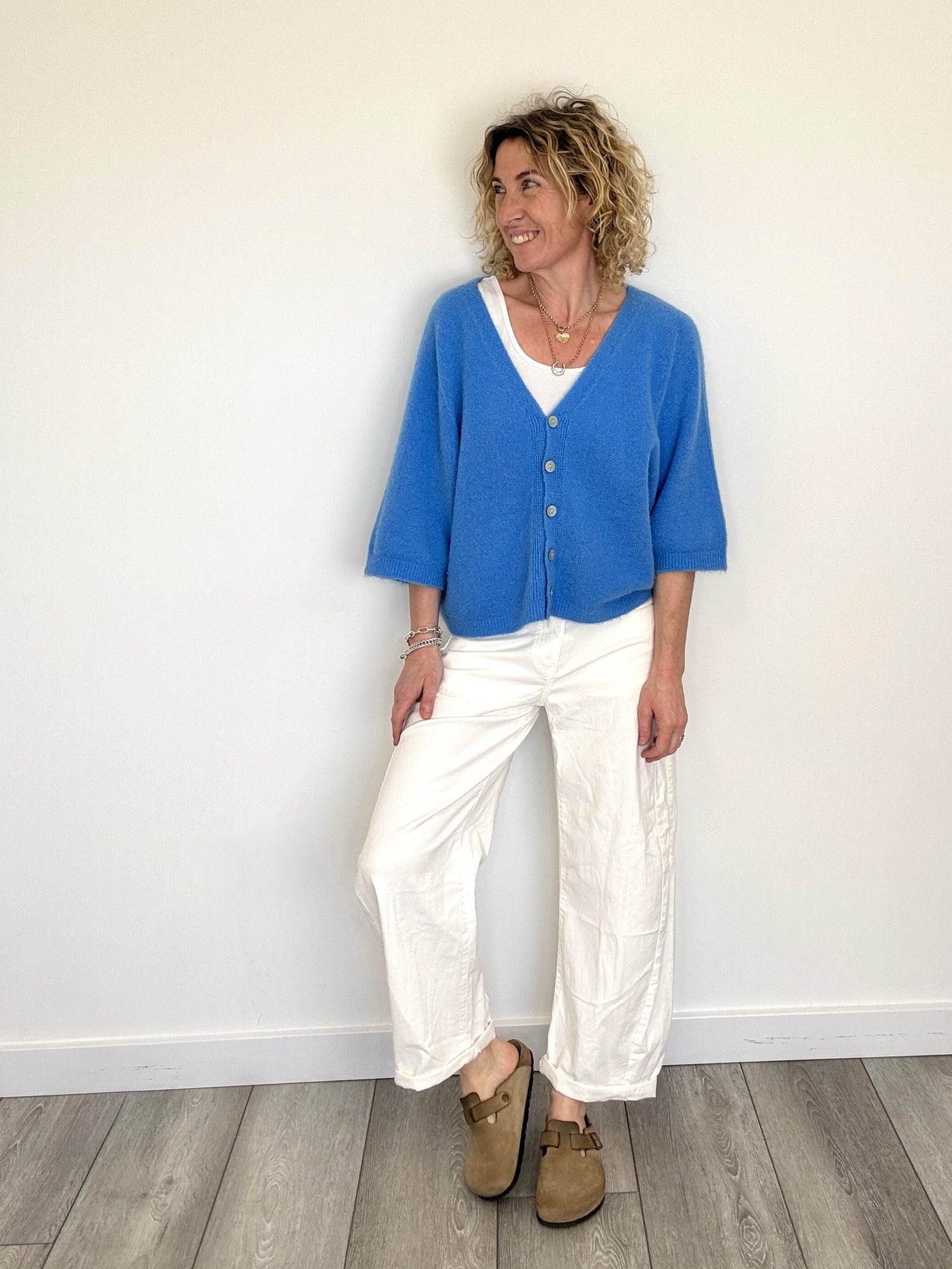 Spring Carnaby Barrel Jeans |  White (NEW)