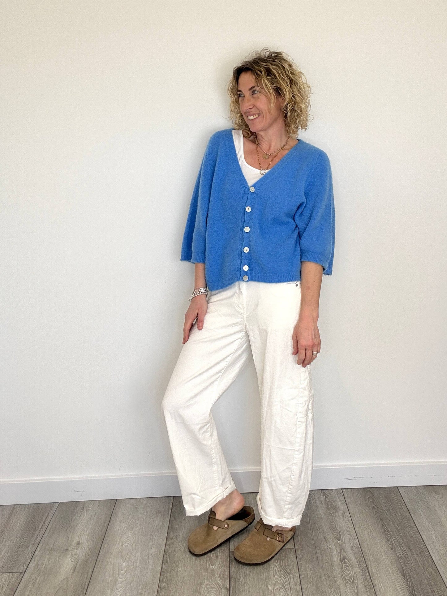 Spring Carnaby Barrel Jeans |  White (NEW)