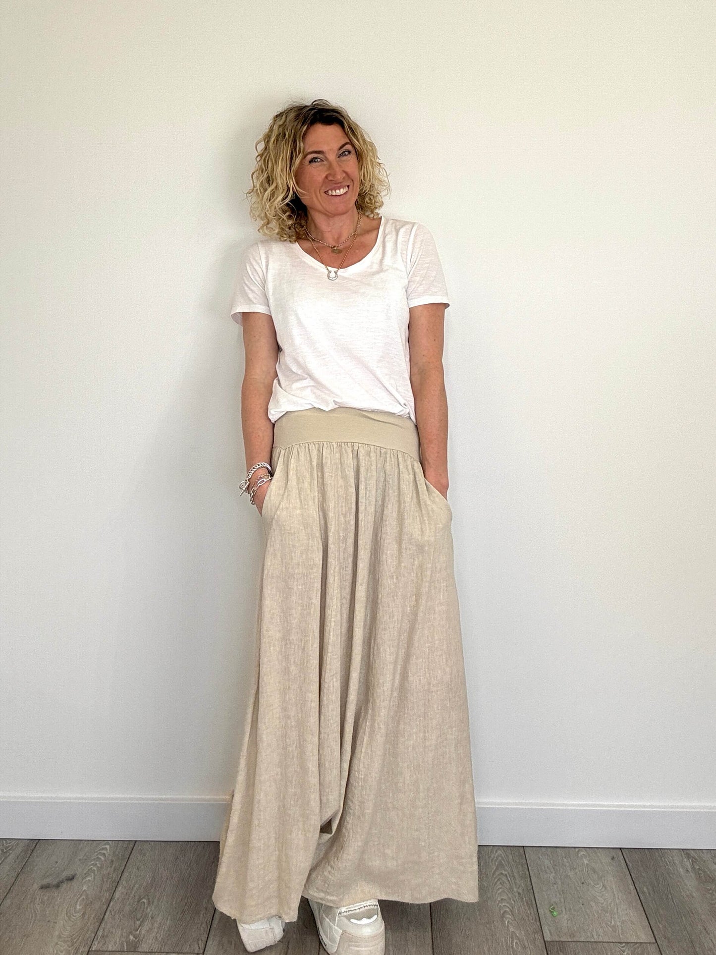 Lilly Maxi Skirt | Stone