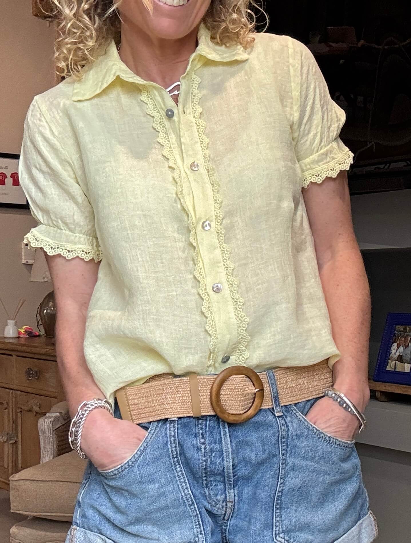 Lottie Blouse | Lemon