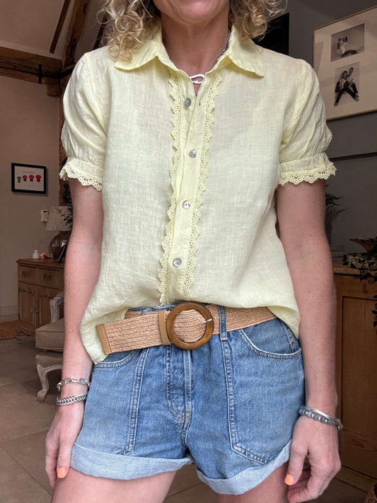 Lottie Blouse | Lemon